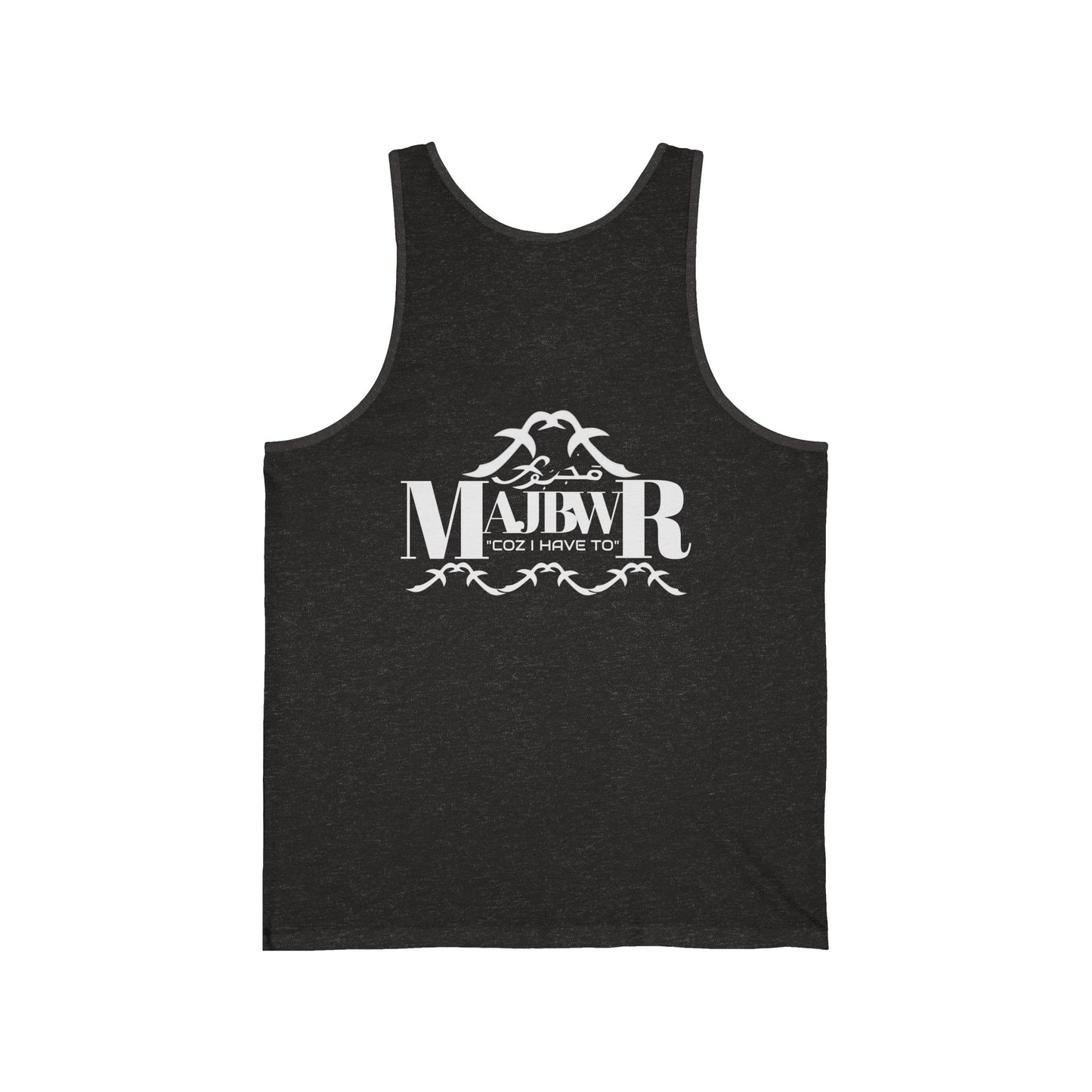 MAJBWR - Casual Unisex Jersey Tank Top