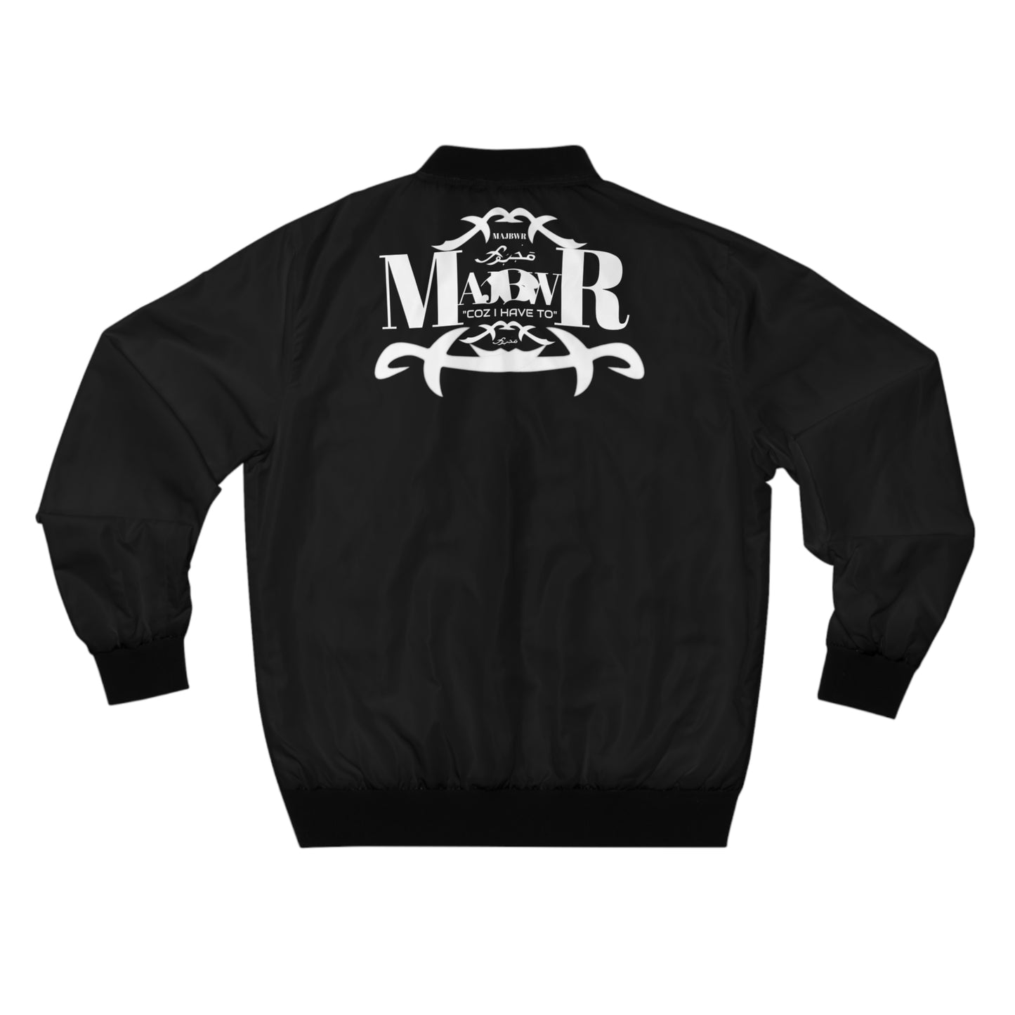 MAJBWR - Men's Bomber Jacket Black