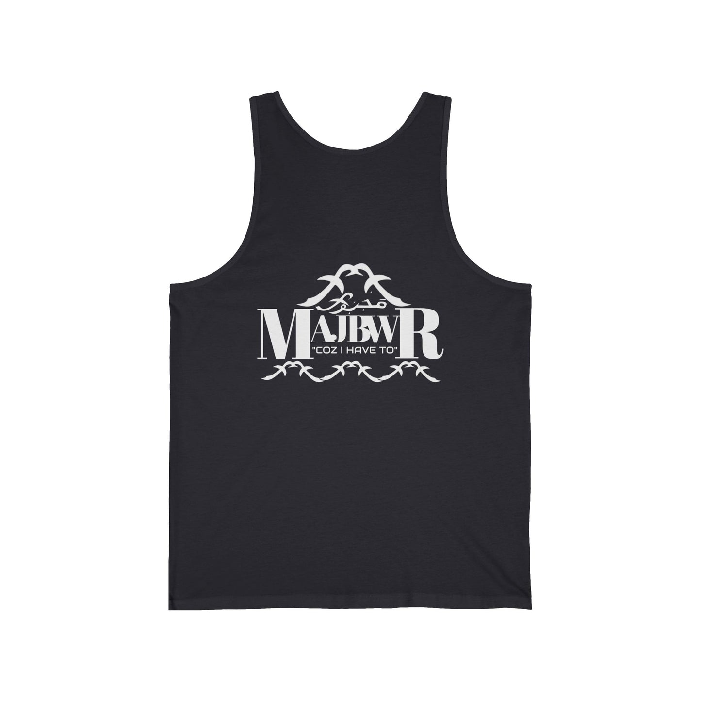 MAJBWR - Casual Unisex Jersey Tank Top