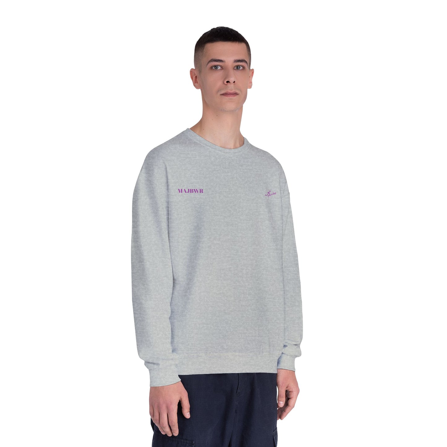 MAJBWR - Unisex Crewneck Sweatshirt Purple
