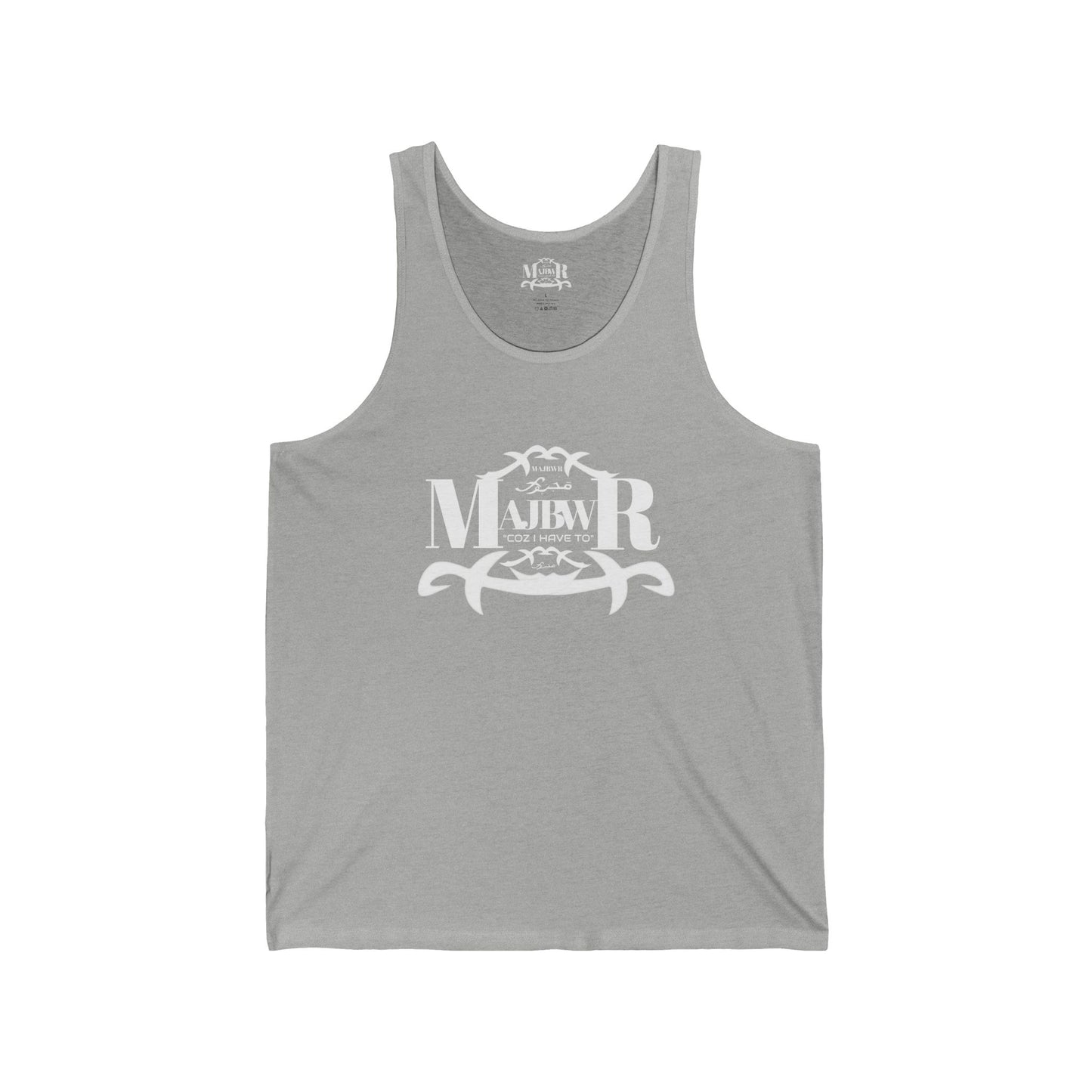MAJBWR - Casual Unisex Jersey Tank Top Multi