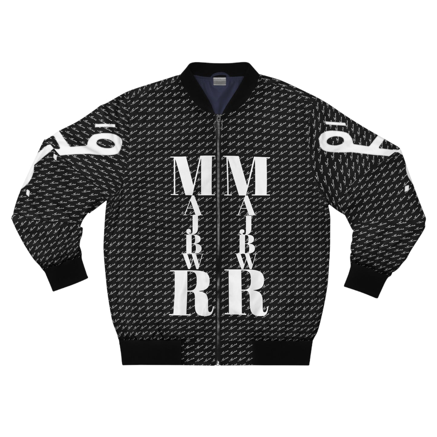 MAJBWR -Black Bomber Jacket