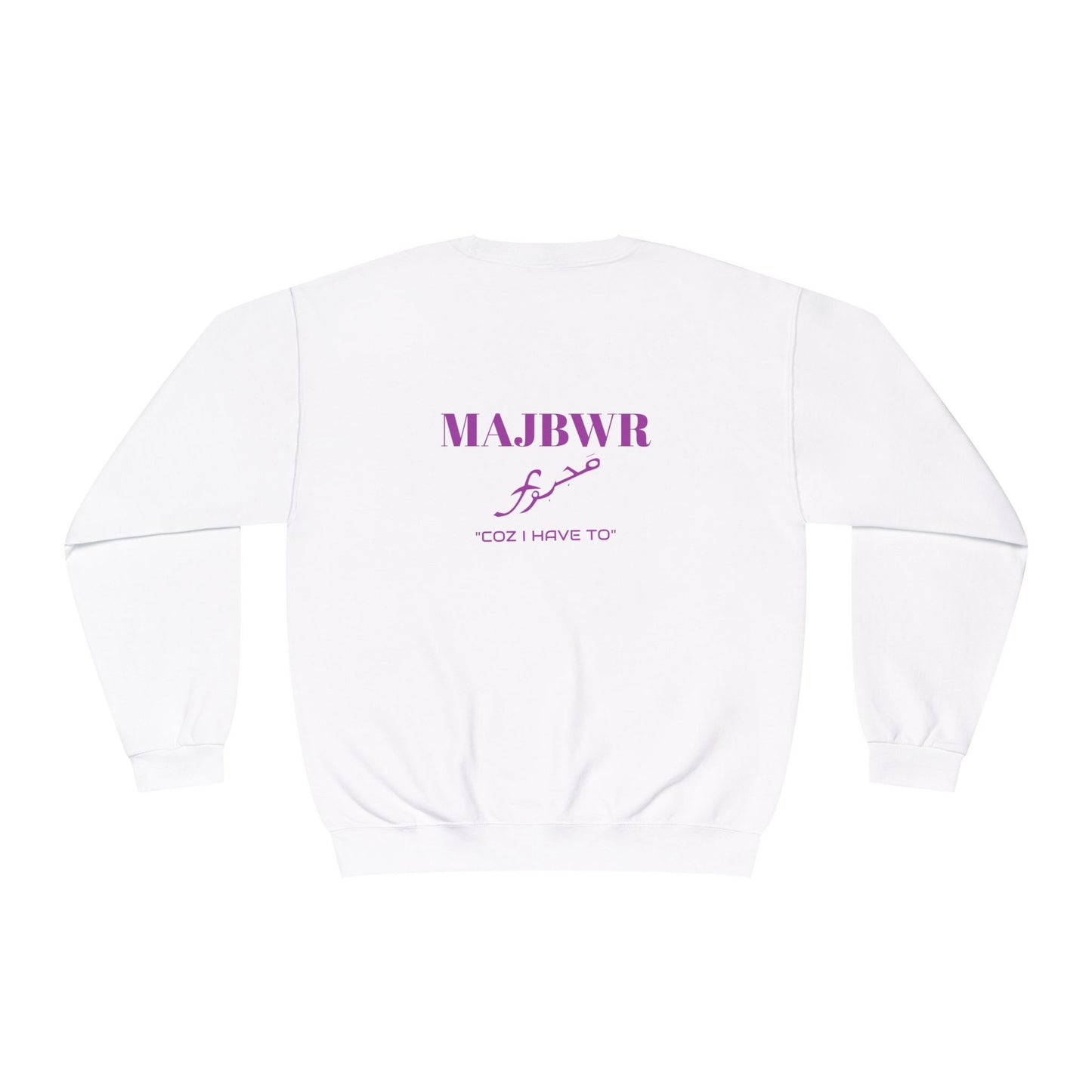 MAJBWR - Unisex Crewneck Sweatshirt Purple
