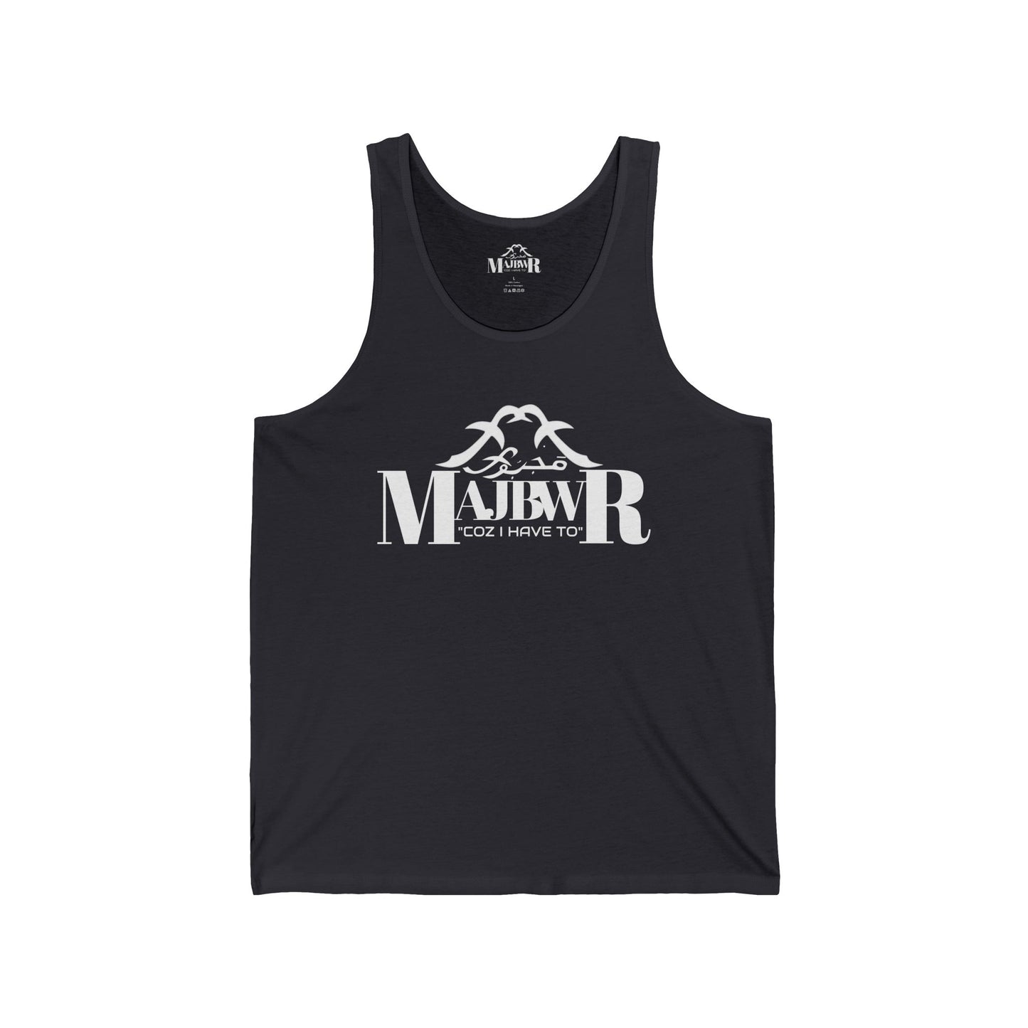 MAJBWR - Casual Unisex Jersey Tank Top