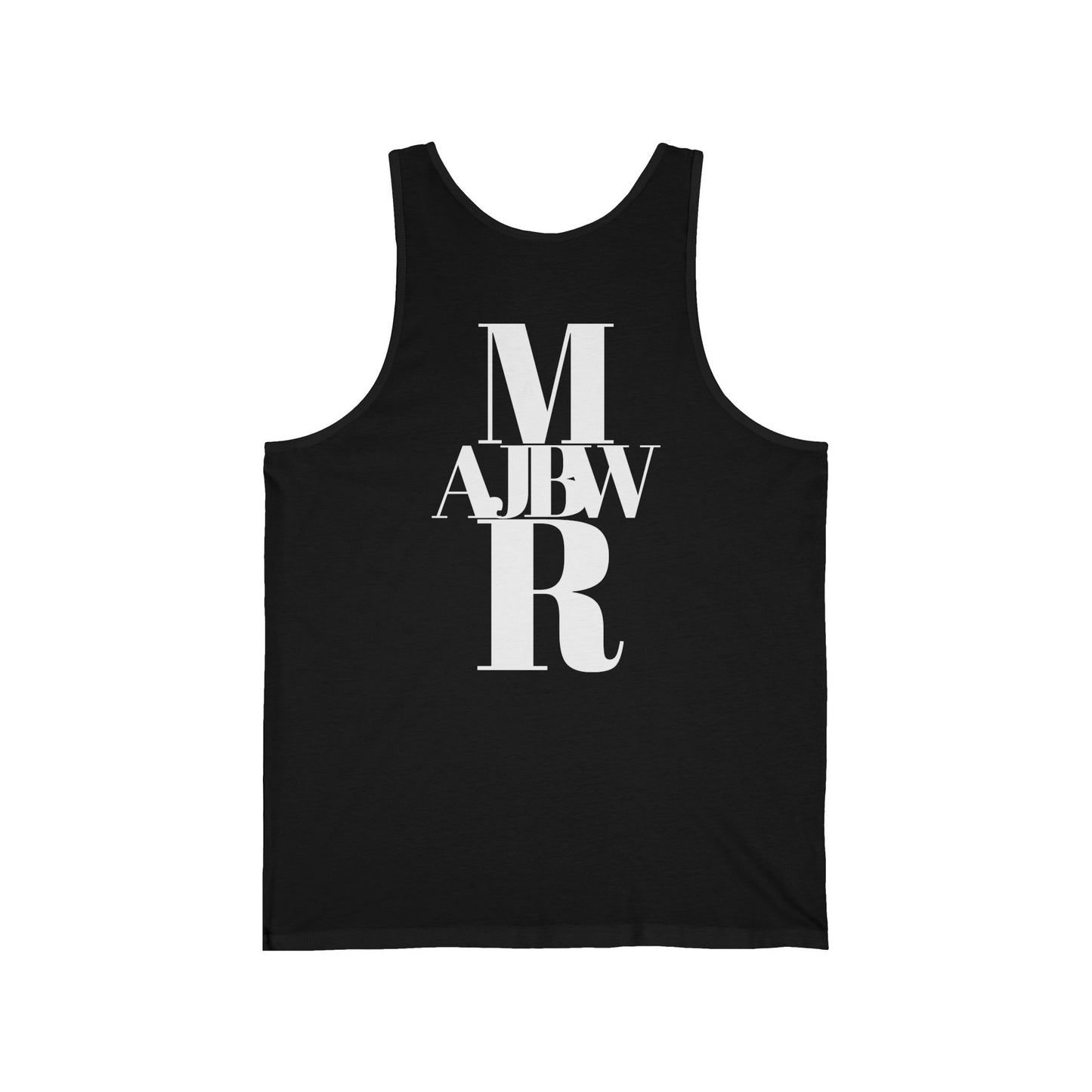 MAJBWR - Casual Unisex Jersey Tank Top