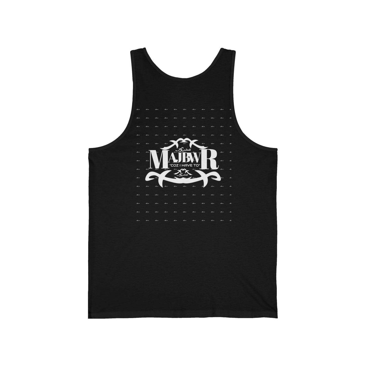 MAJBWR - Casual Unisex Jersey Tank Top