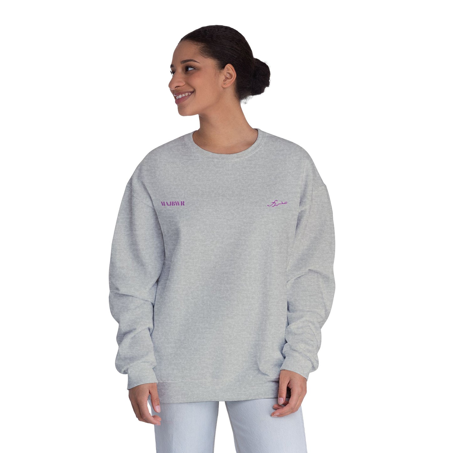MAJBWR - Unisex Crewneck Sweatshirt Purple