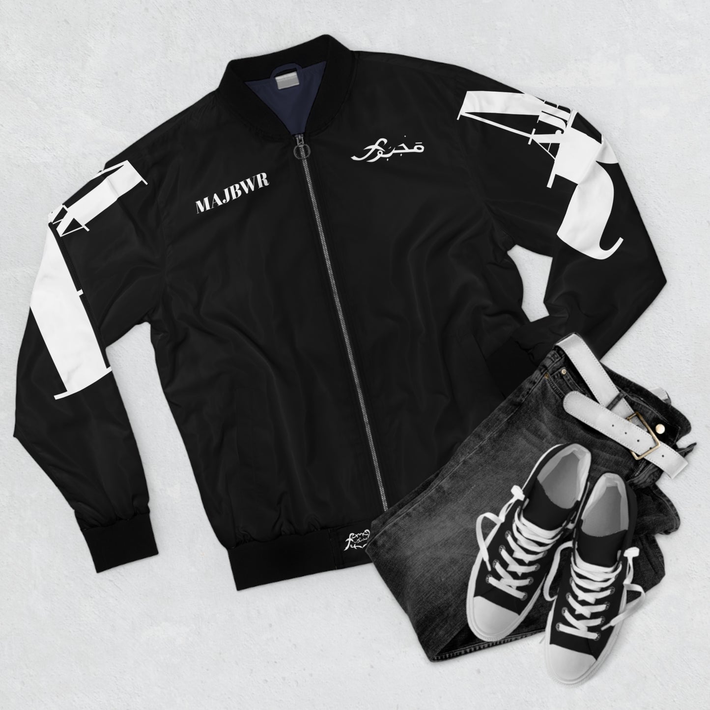 MAJBWR - Men's Bomber Jacket Crest West