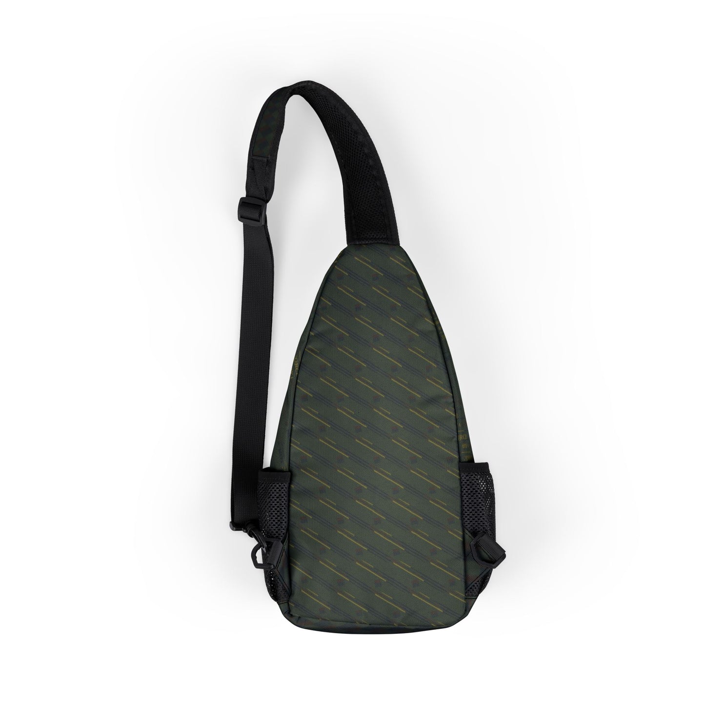 MAJBWR - Commander Camo Crown Sling Bag — Army Green Chest Bag