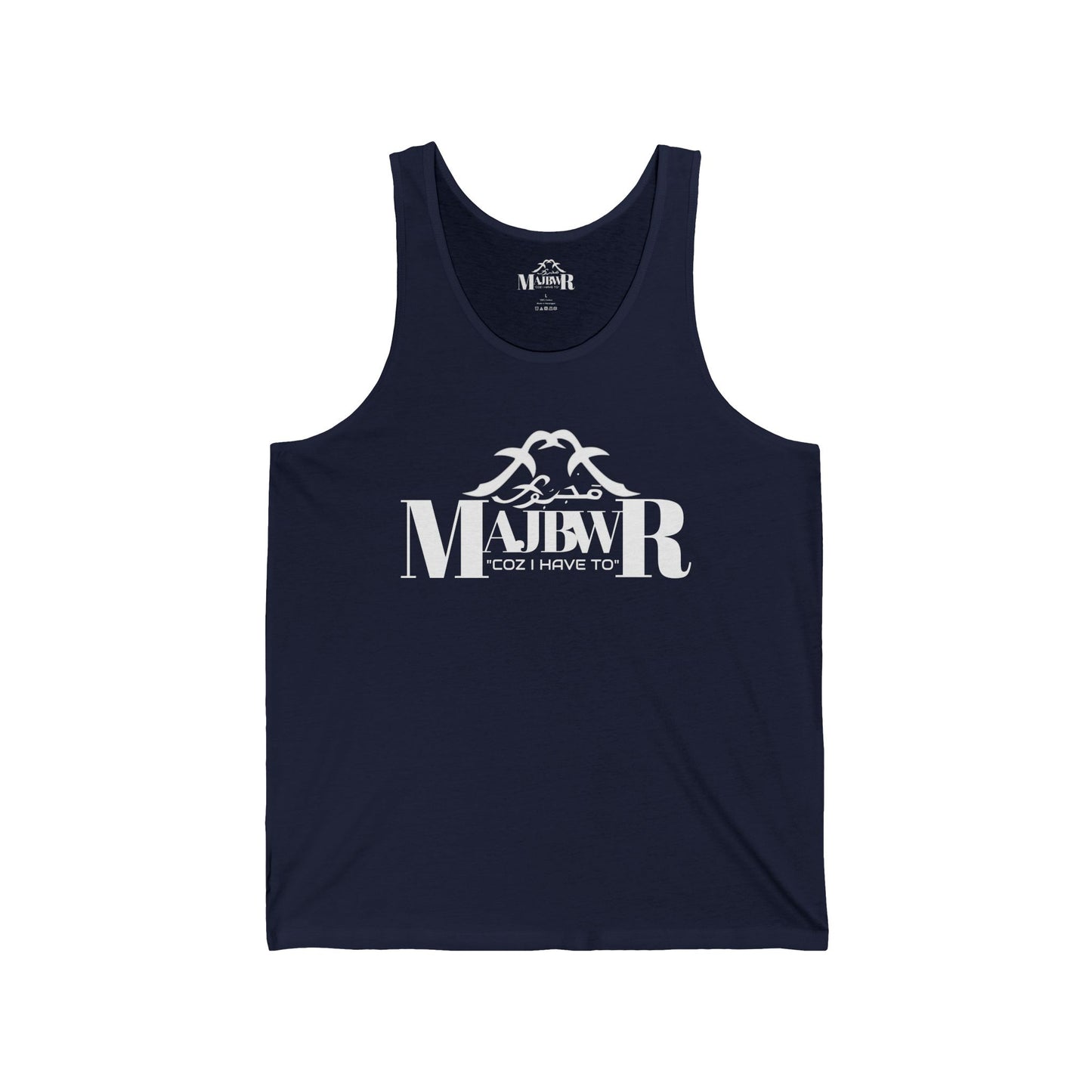 MAJBWR - Casual Unisex Jersey Tank Top