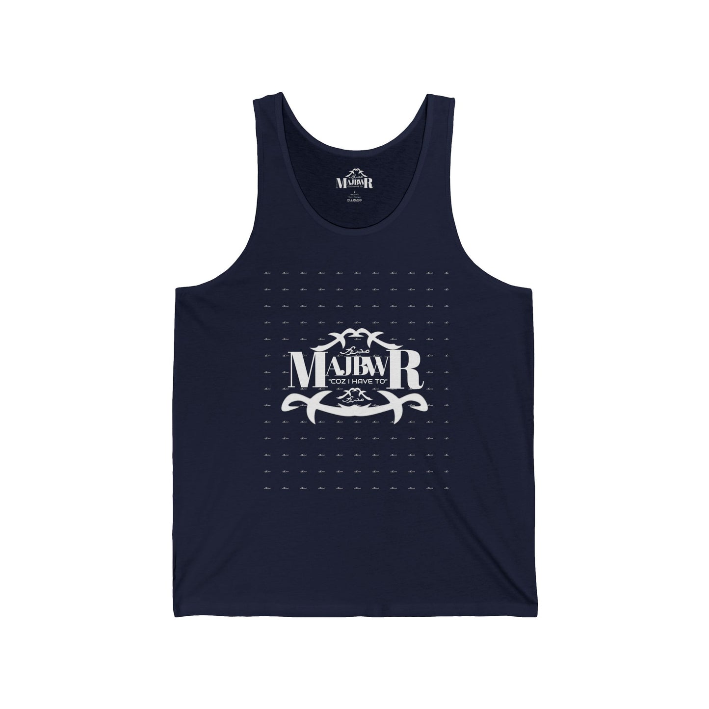 MAJBWR - Casual Unisex Jersey Tank Top