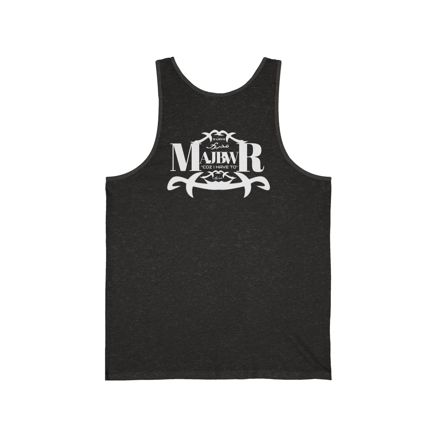MAJBWR - Casual Unisex Jersey Tank Top Multi