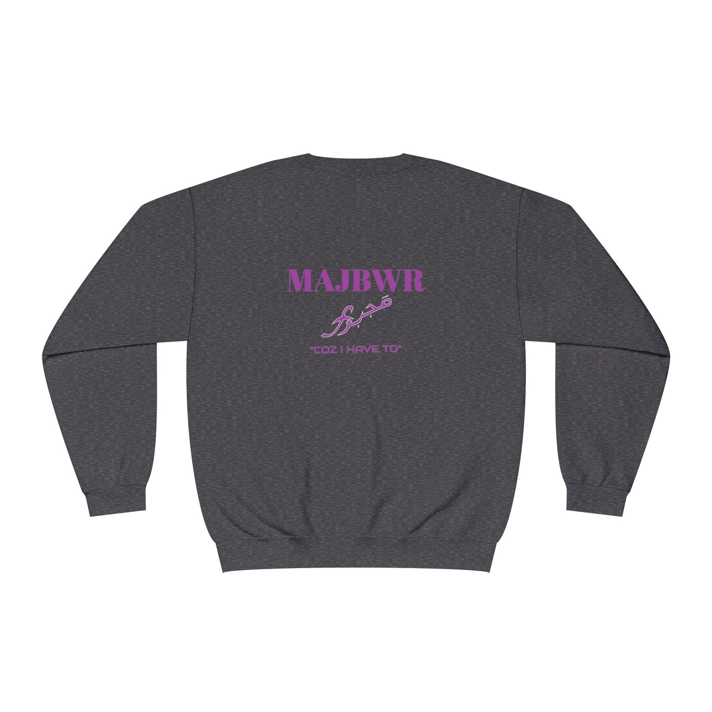 MAJBWR - Unisex Crewneck Sweatshirt Purple