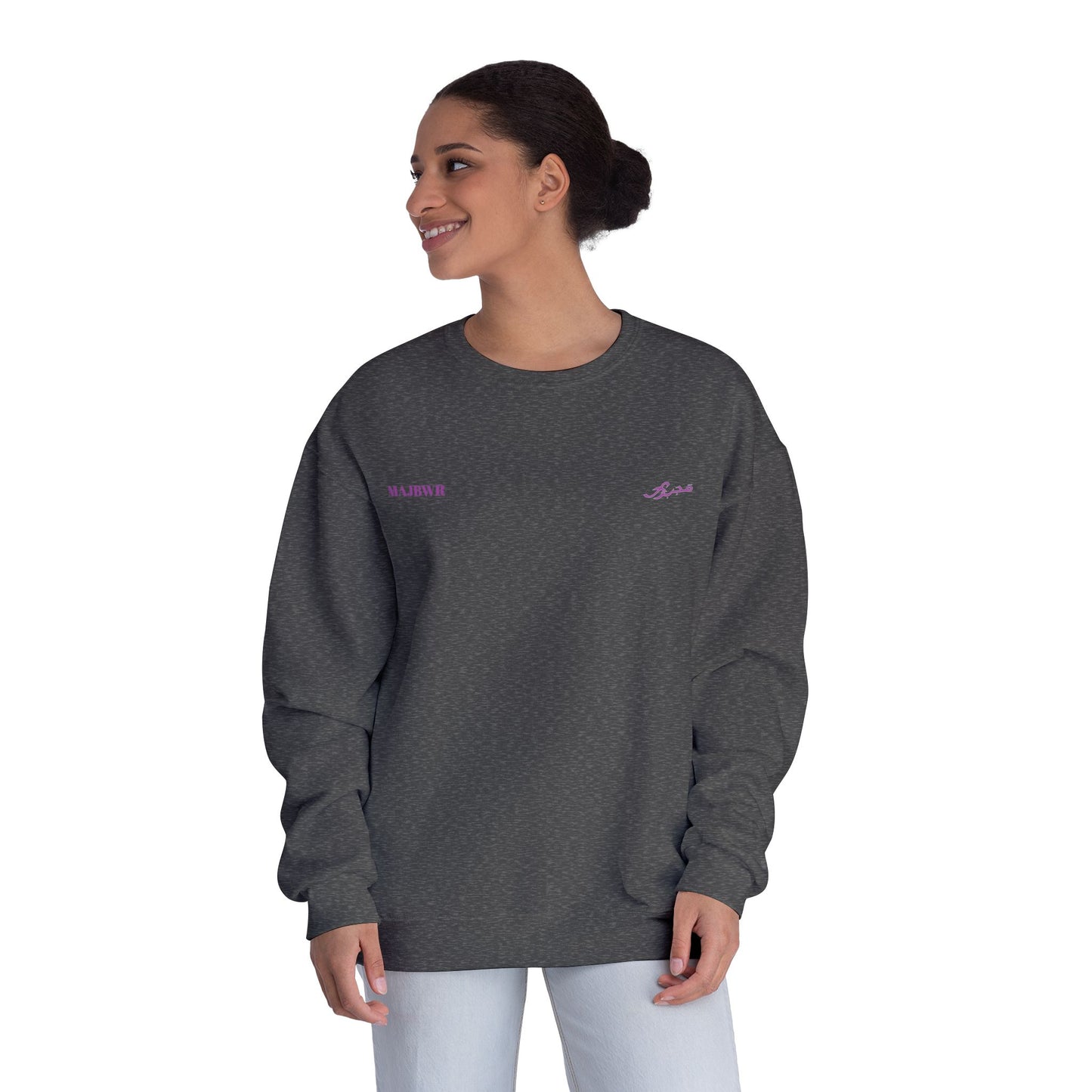 MAJBWR - Unisex Crewneck Sweatshirt Purple
