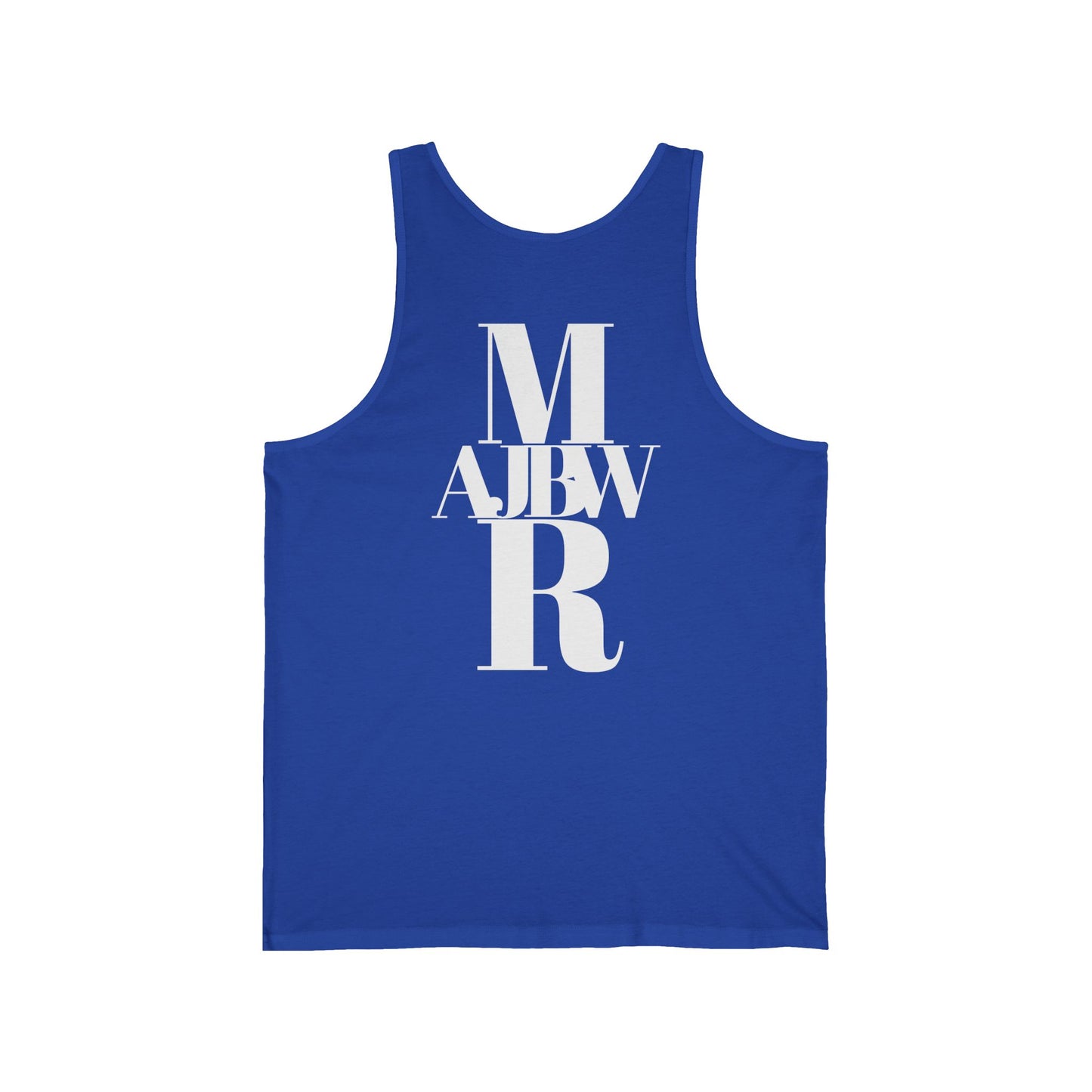 MAJBWR - Casual Unisex Jersey Tank Top