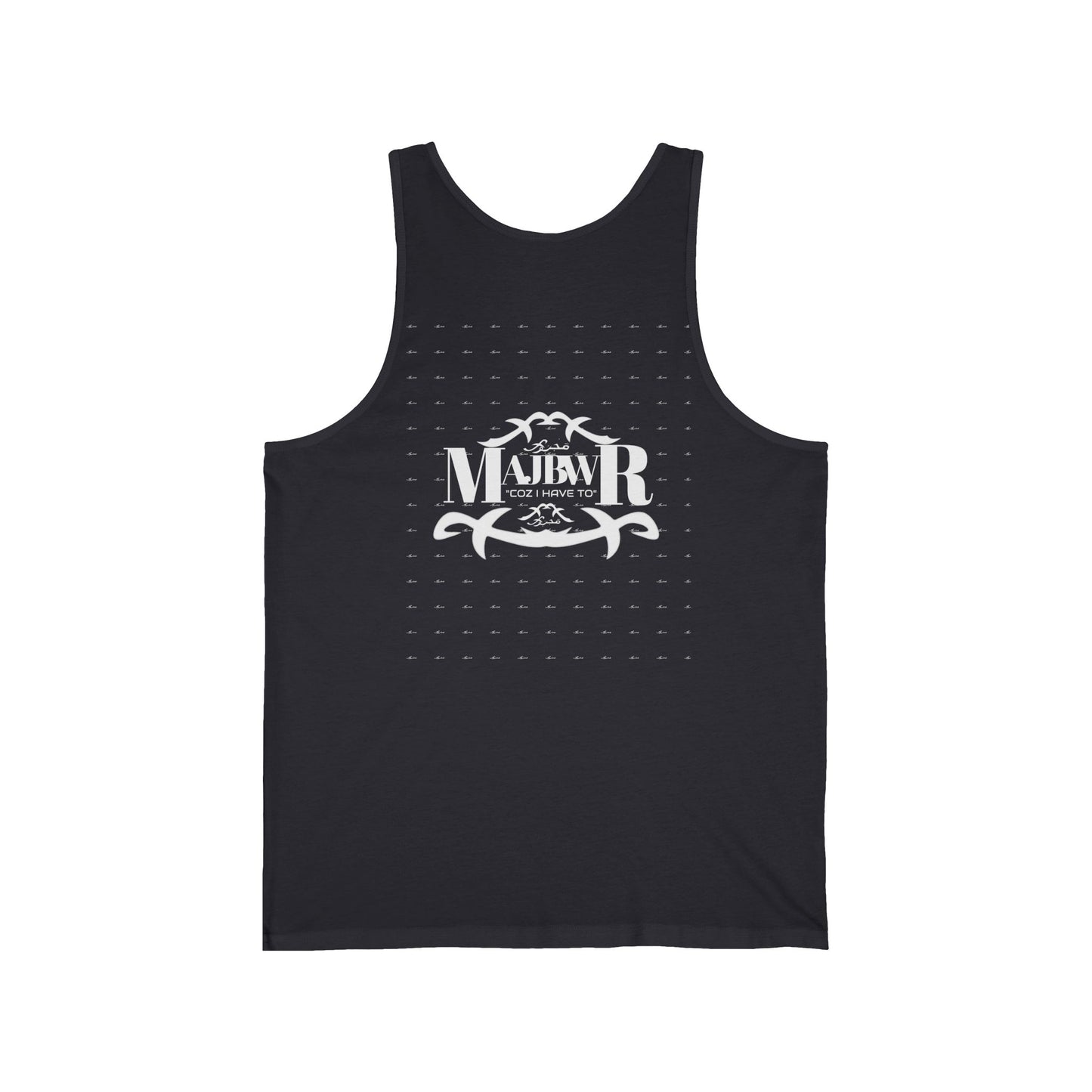 MAJBWR - Casual Unisex Jersey Tank Top