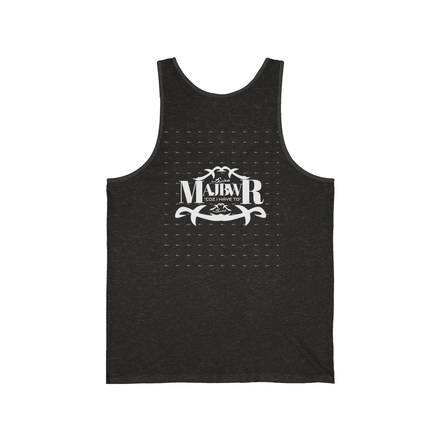 MAJBWR - Casual Unisex Jersey Tank Top