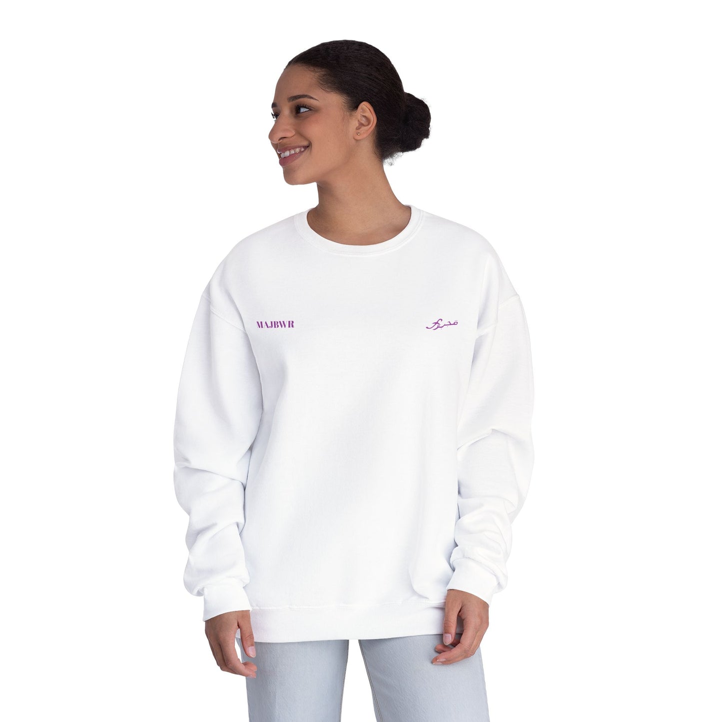 MAJBWR - Unisex Crewneck Sweatshirt Purple