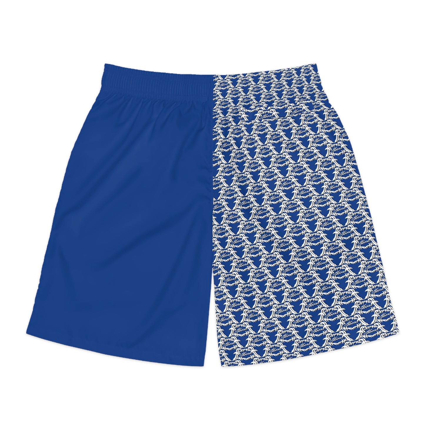 MAJBWR - Jogger Shorts AOP 2 Face Dark Blue