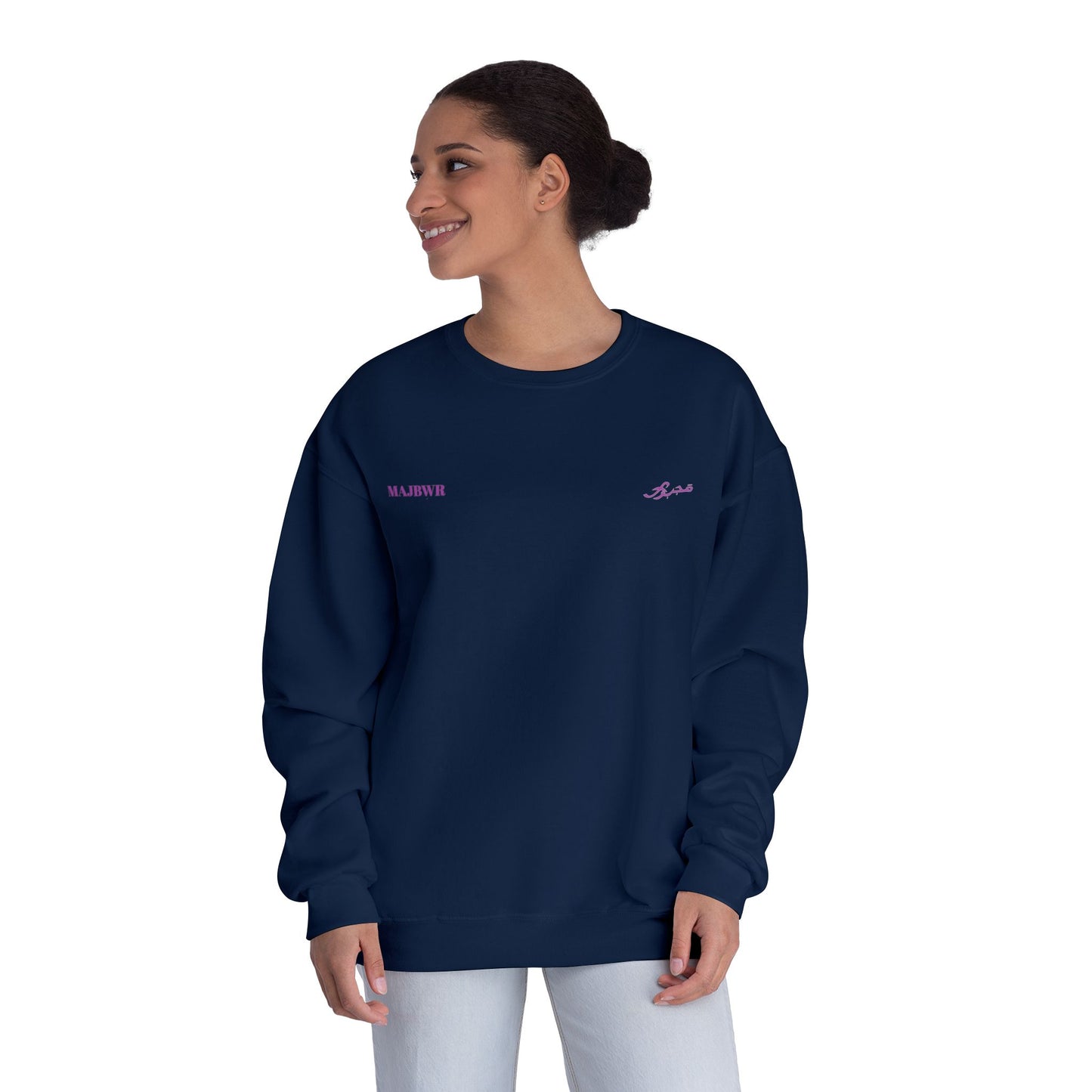 MAJBWR - Unisex Crewneck Sweatshirt Purple