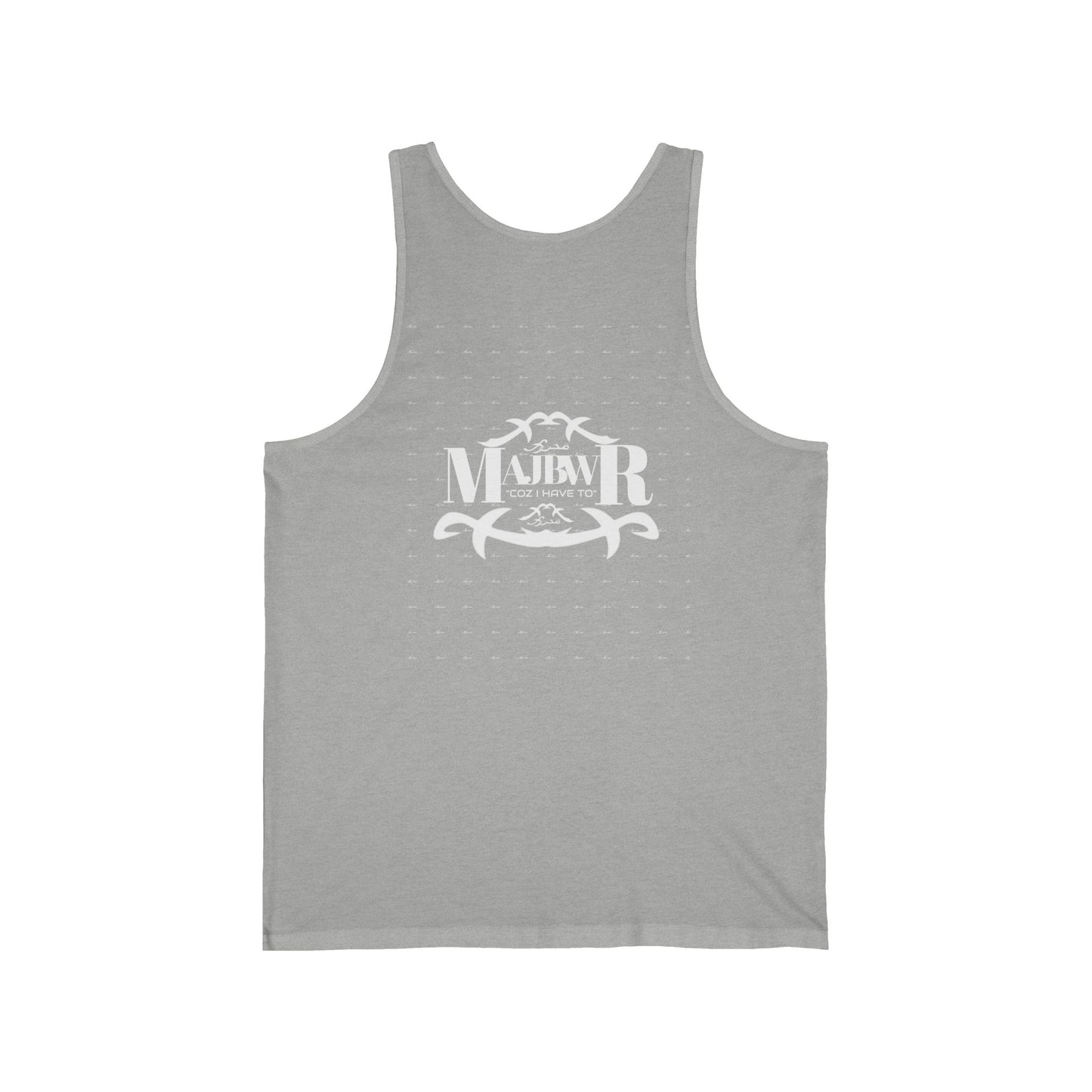 MAJBWR - Casual Unisex Jersey Tank Top