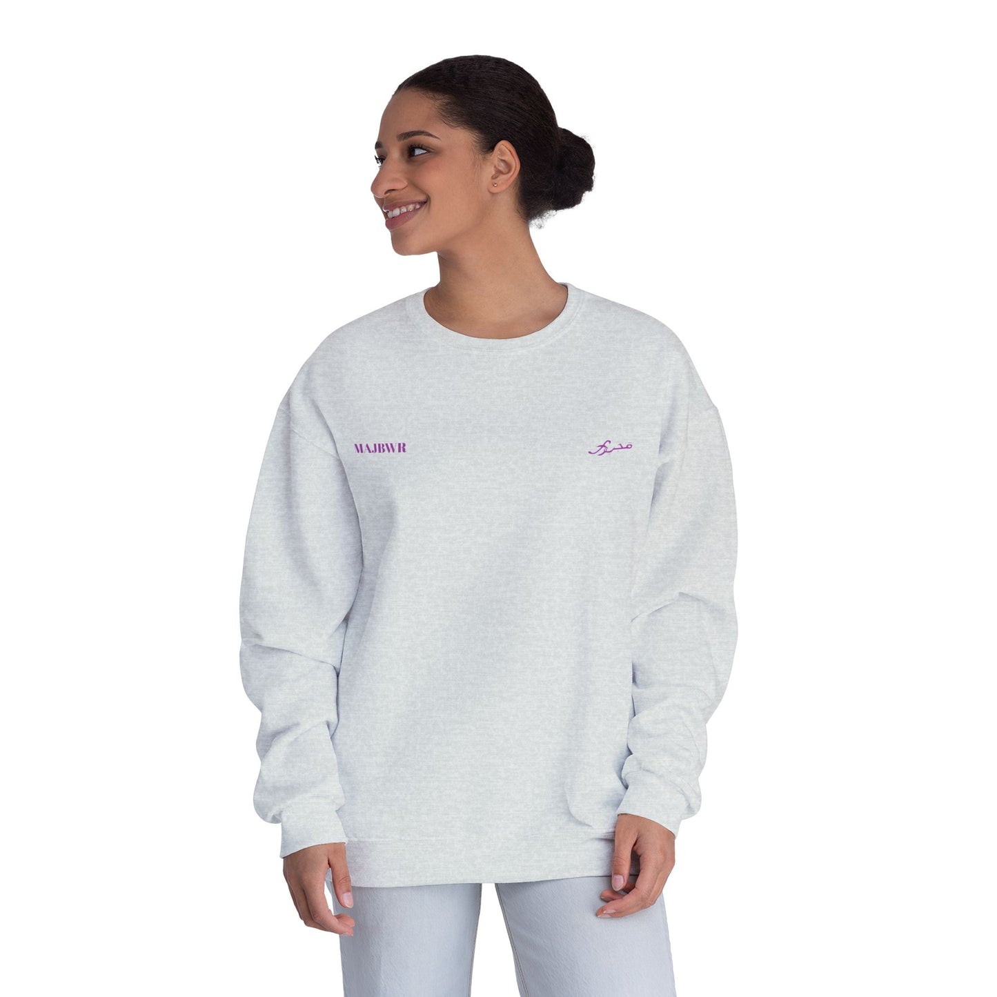 MAJBWR - Unisex Crewneck Sweatshirt Purple