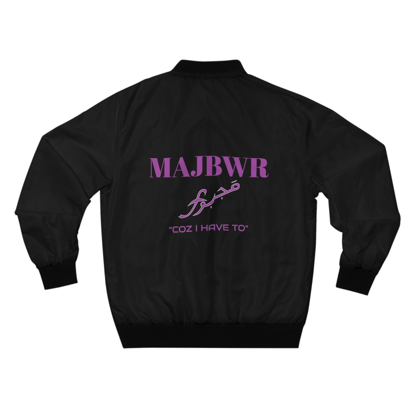 MAJBWR - Men's Bomber Jacket Purple
