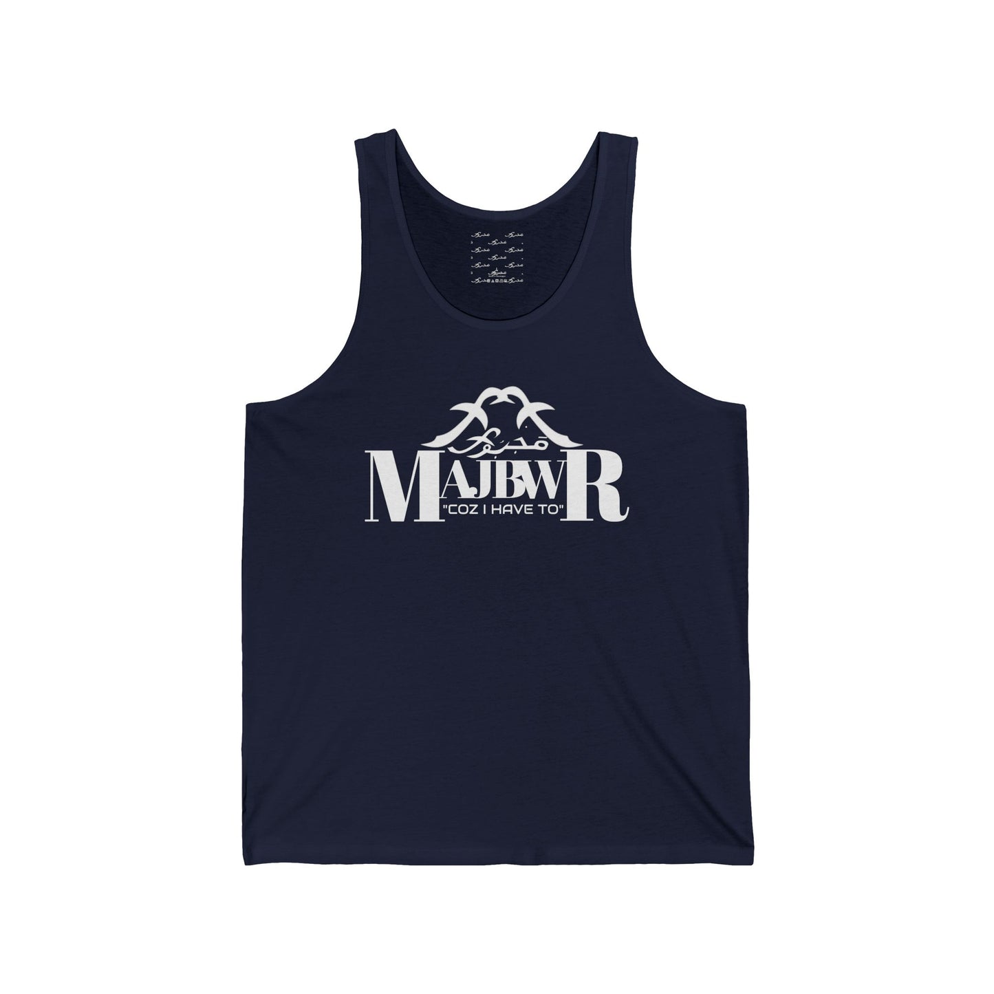 MAJBWR - Casual Unisex Jersey Tank Top