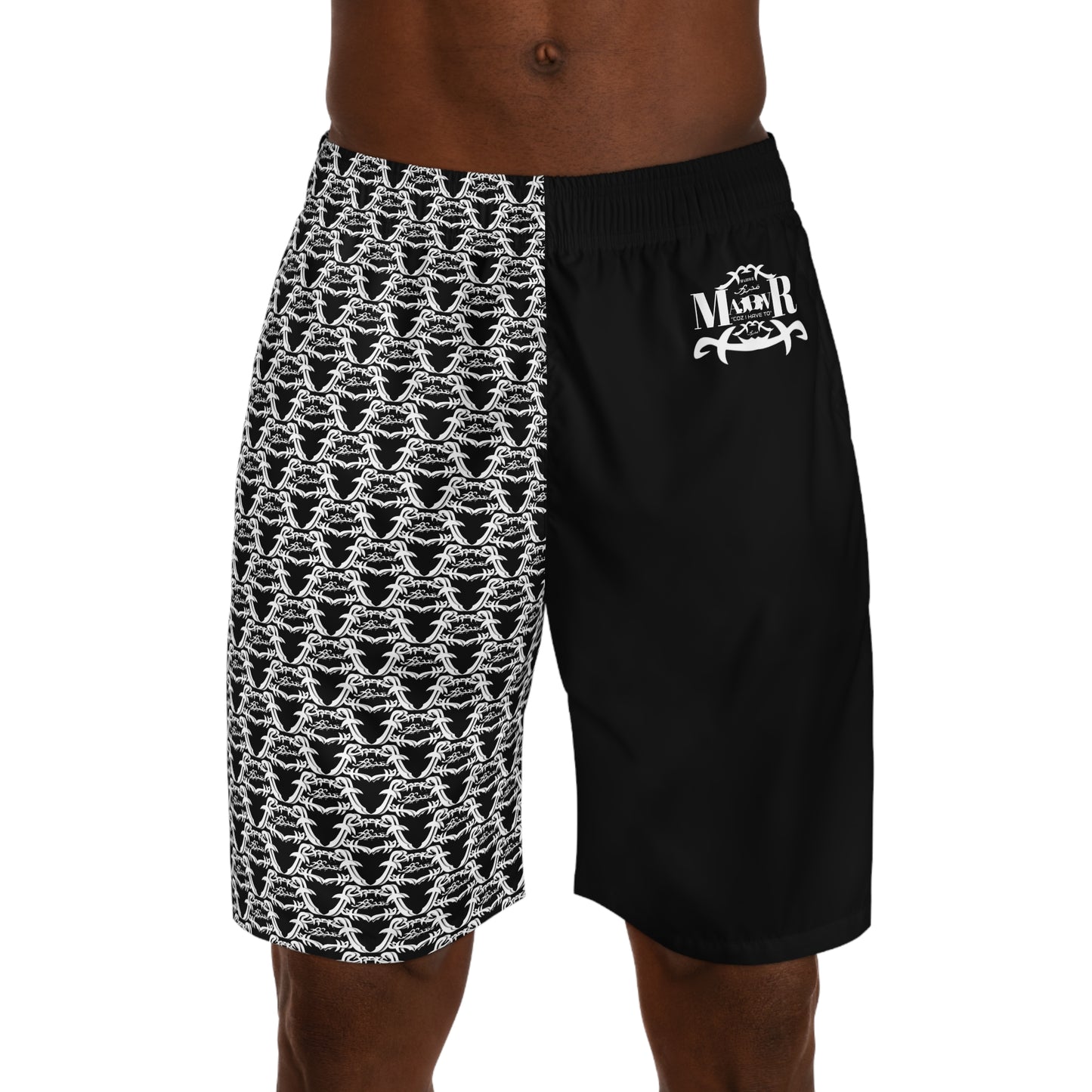 MAJBWR - Jogger Shorts AOP 2 Face