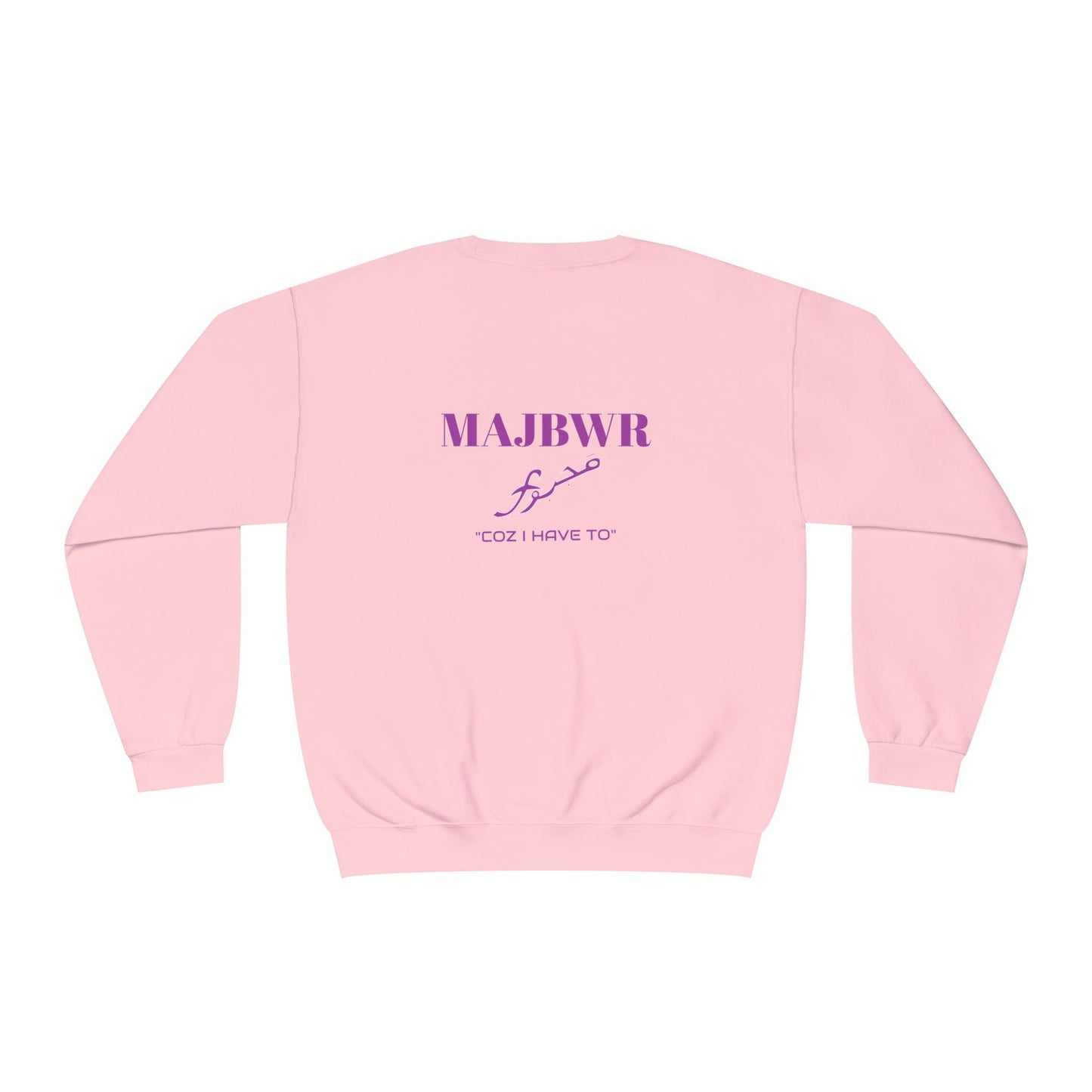 MAJBWR - Unisex Crewneck Sweatshirt Purple