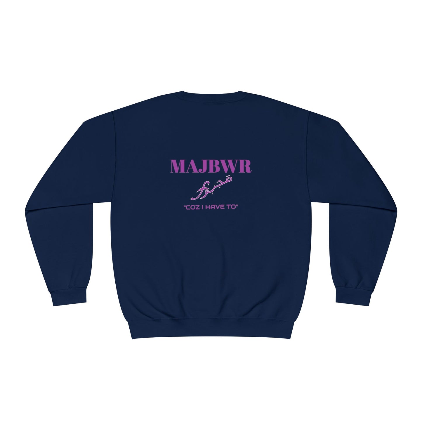 MAJBWR - Unisex Crewneck Sweatshirt Purple
