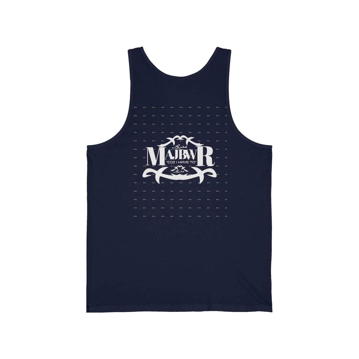 MAJBWR - Casual Unisex Jersey Tank Top