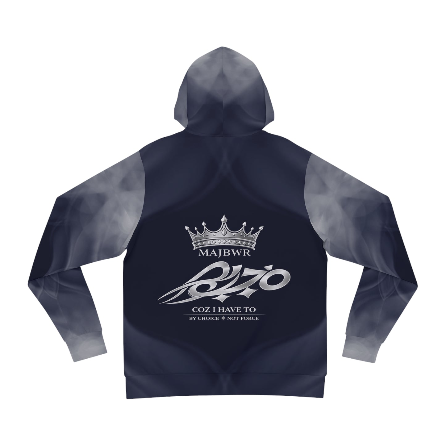 MAJBWR - Midnight Veil Smoke Hoodie — Veiled Edition