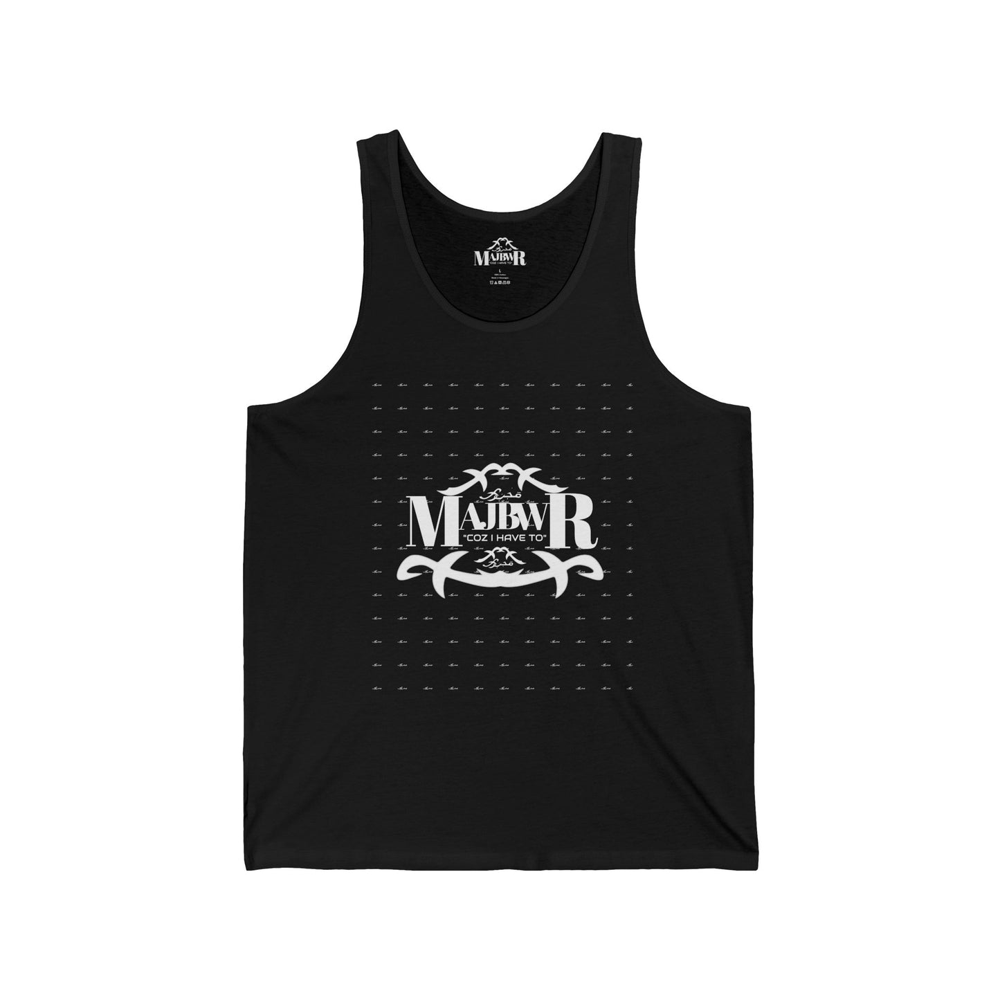 MAJBWR - Casual Unisex Jersey Tank Top