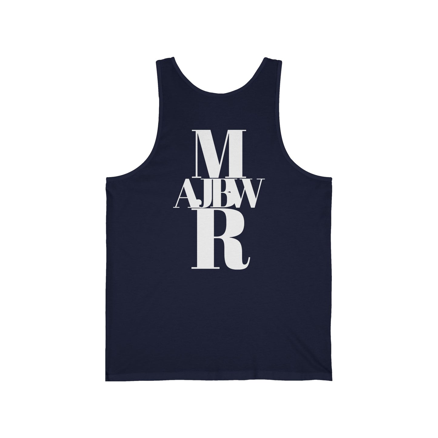 MAJBWR - Casual Unisex Jersey Tank Top