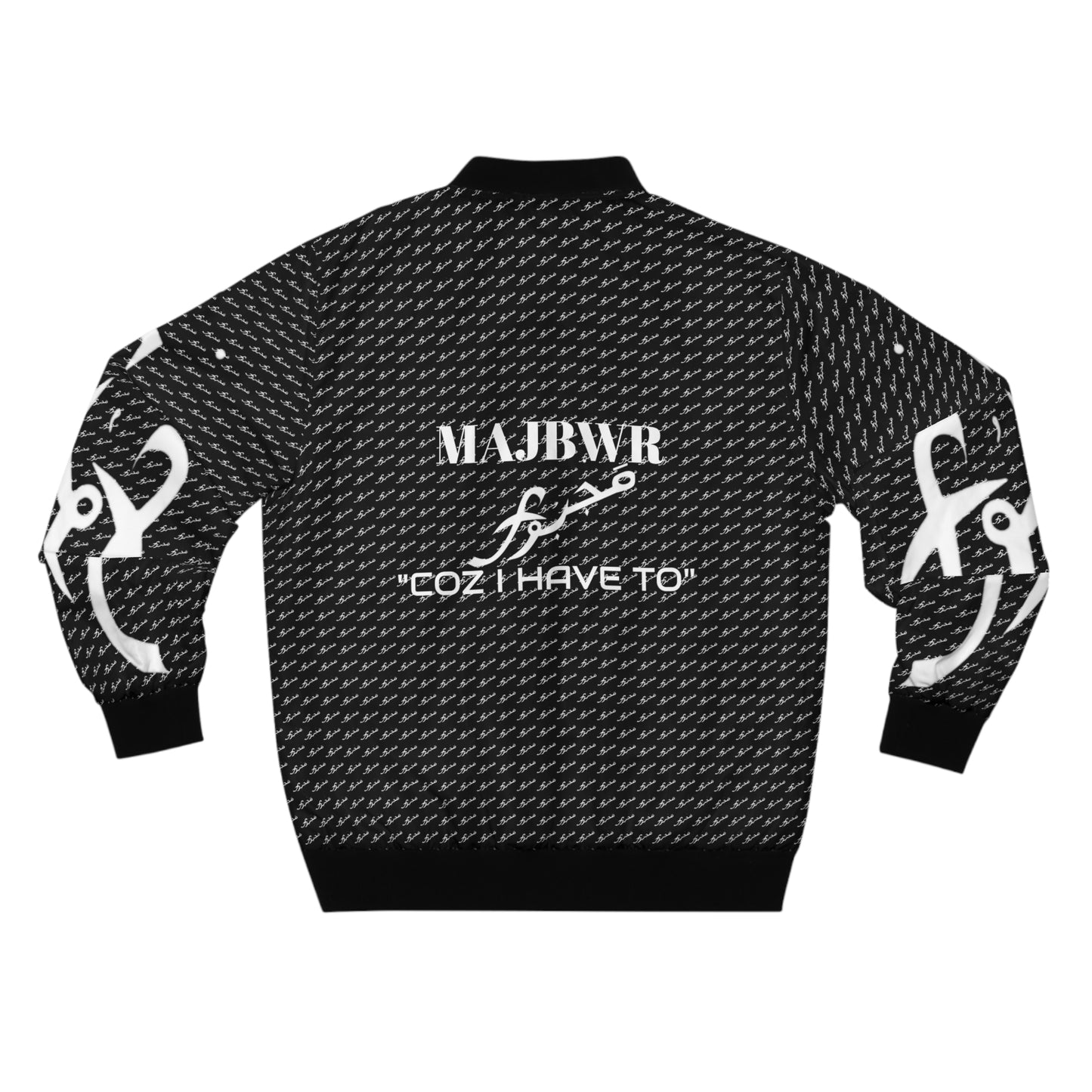 MAJBWR -Black Bomber Jacket