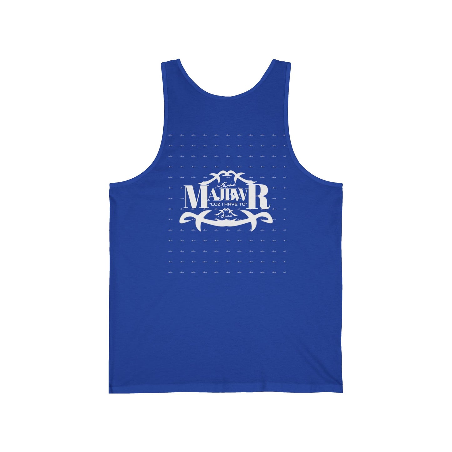 MAJBWR - Casual Unisex Jersey Tank Top