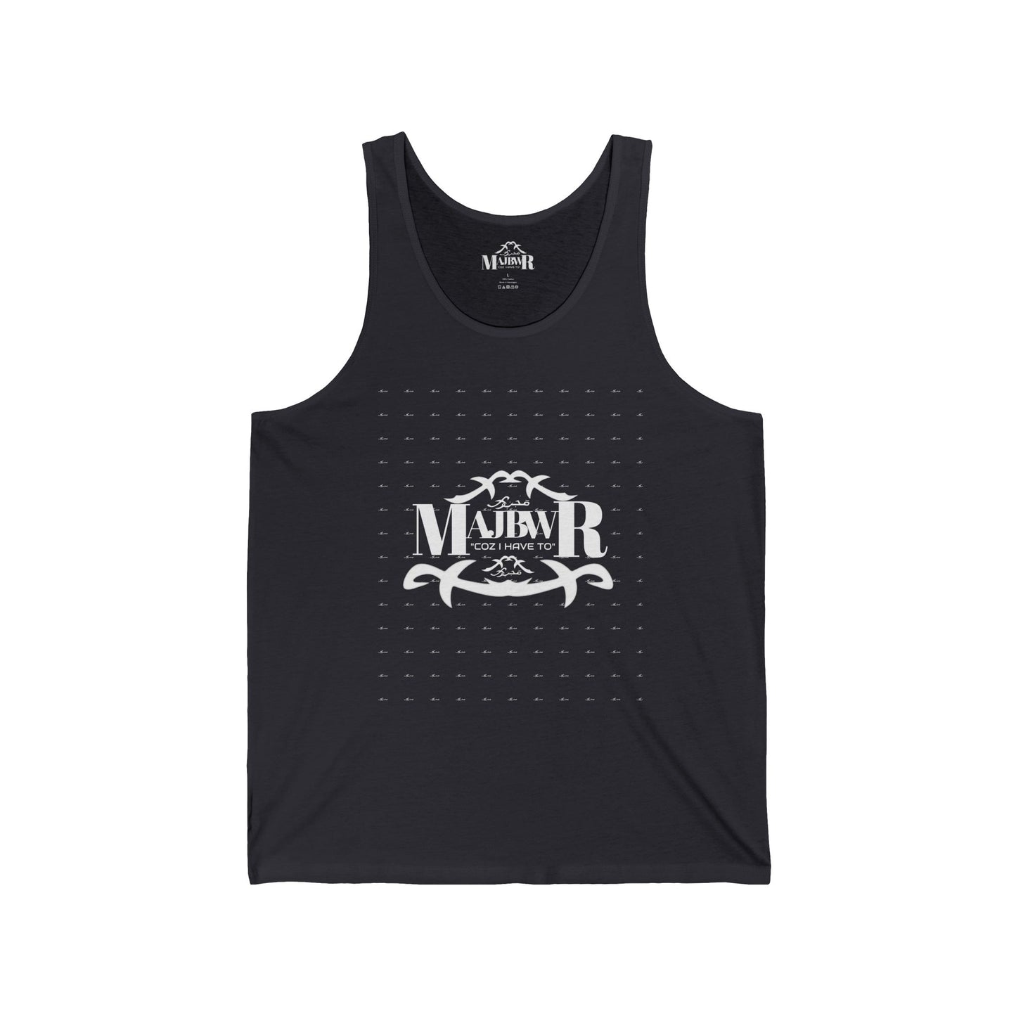 MAJBWR - Casual Unisex Jersey Tank Top
