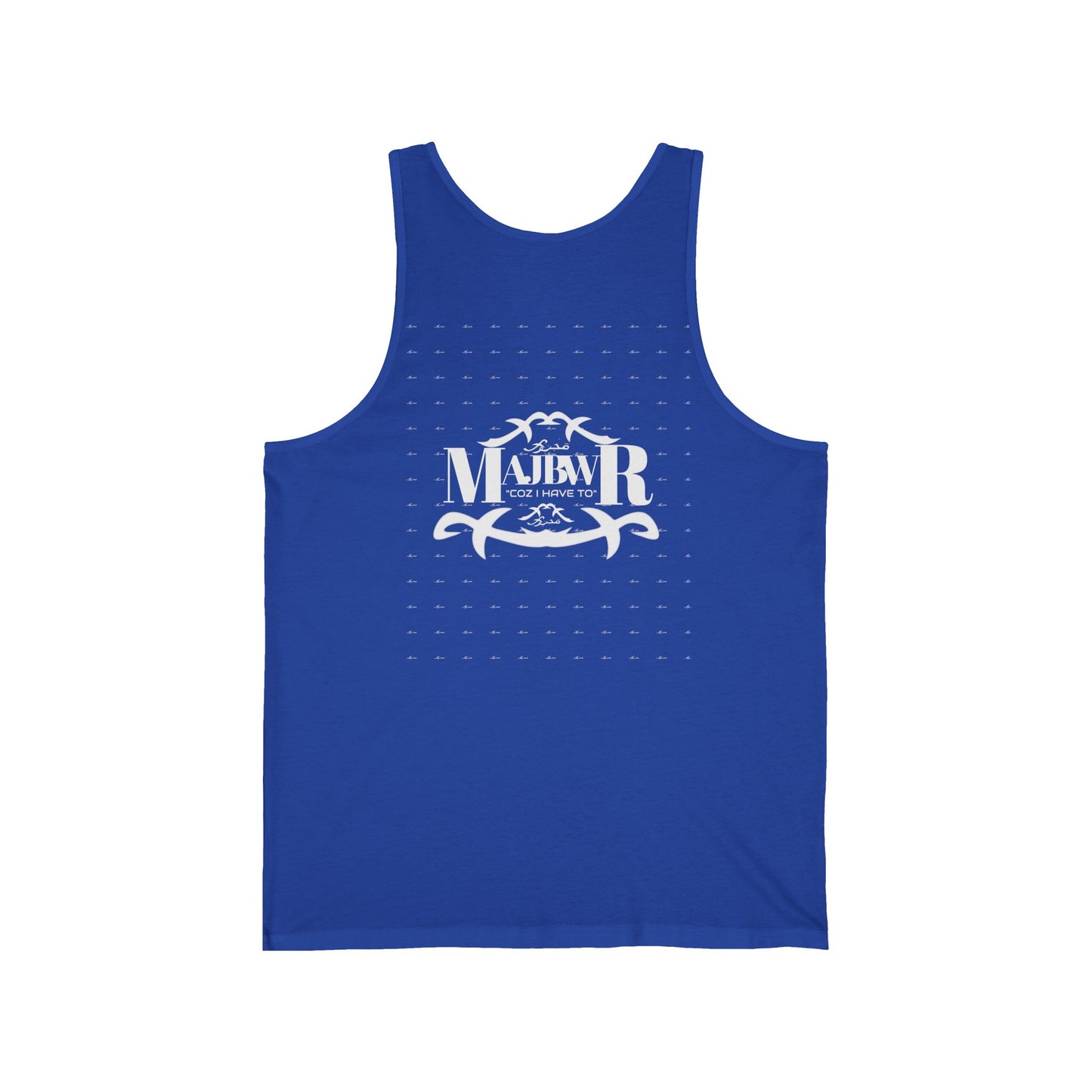 MAJBWR - Casual Unisex Jersey Tank Top