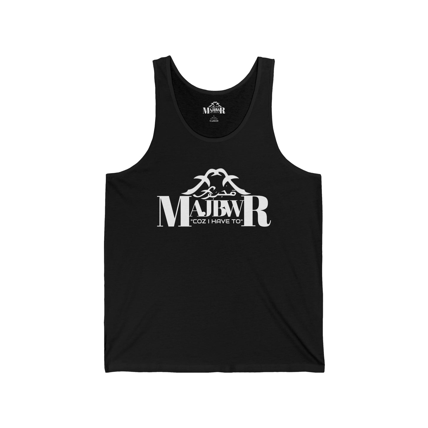 MAJBWR - Casual Unisex Jersey Tank Top