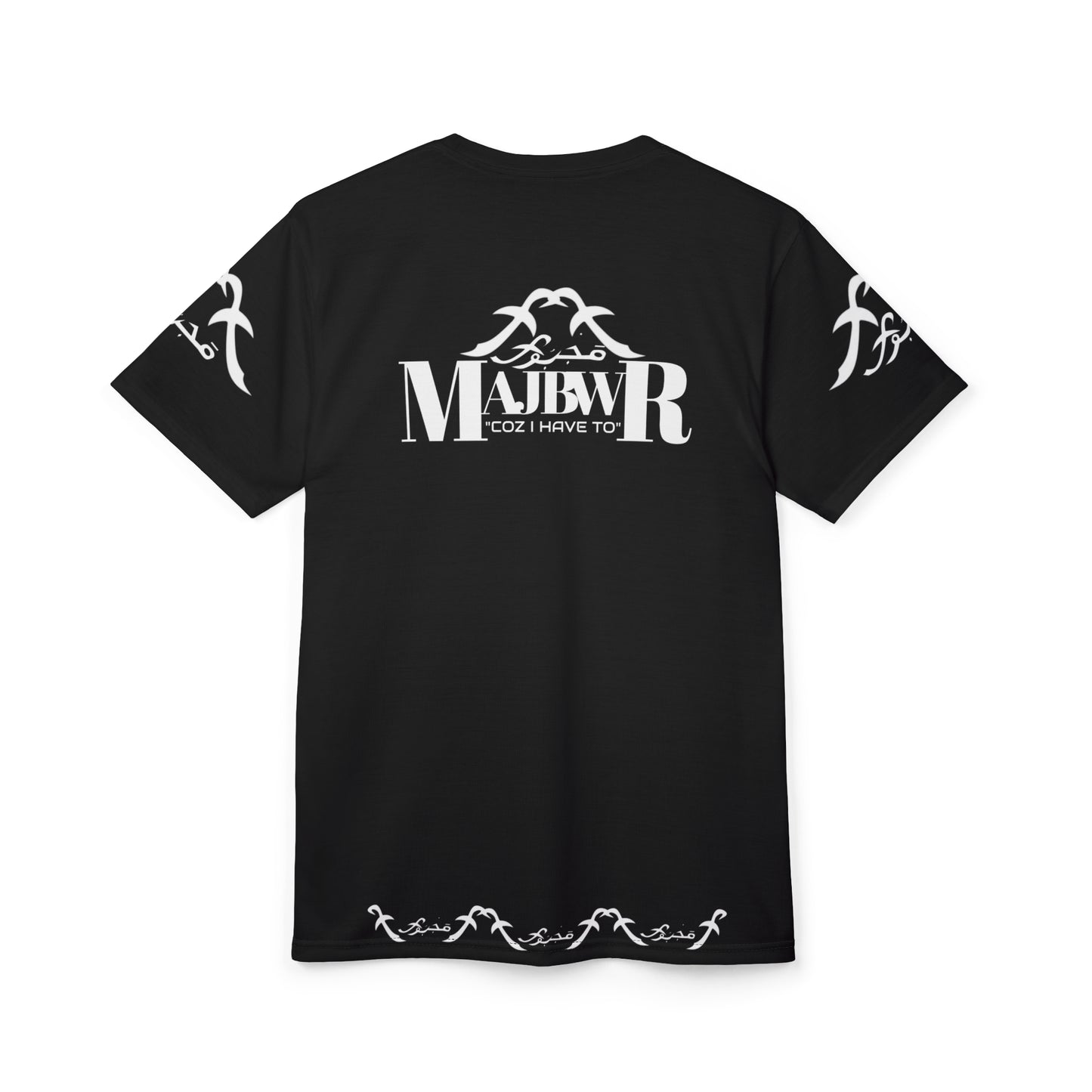MAJBWR - Black Athletic Motion Unisex Tee