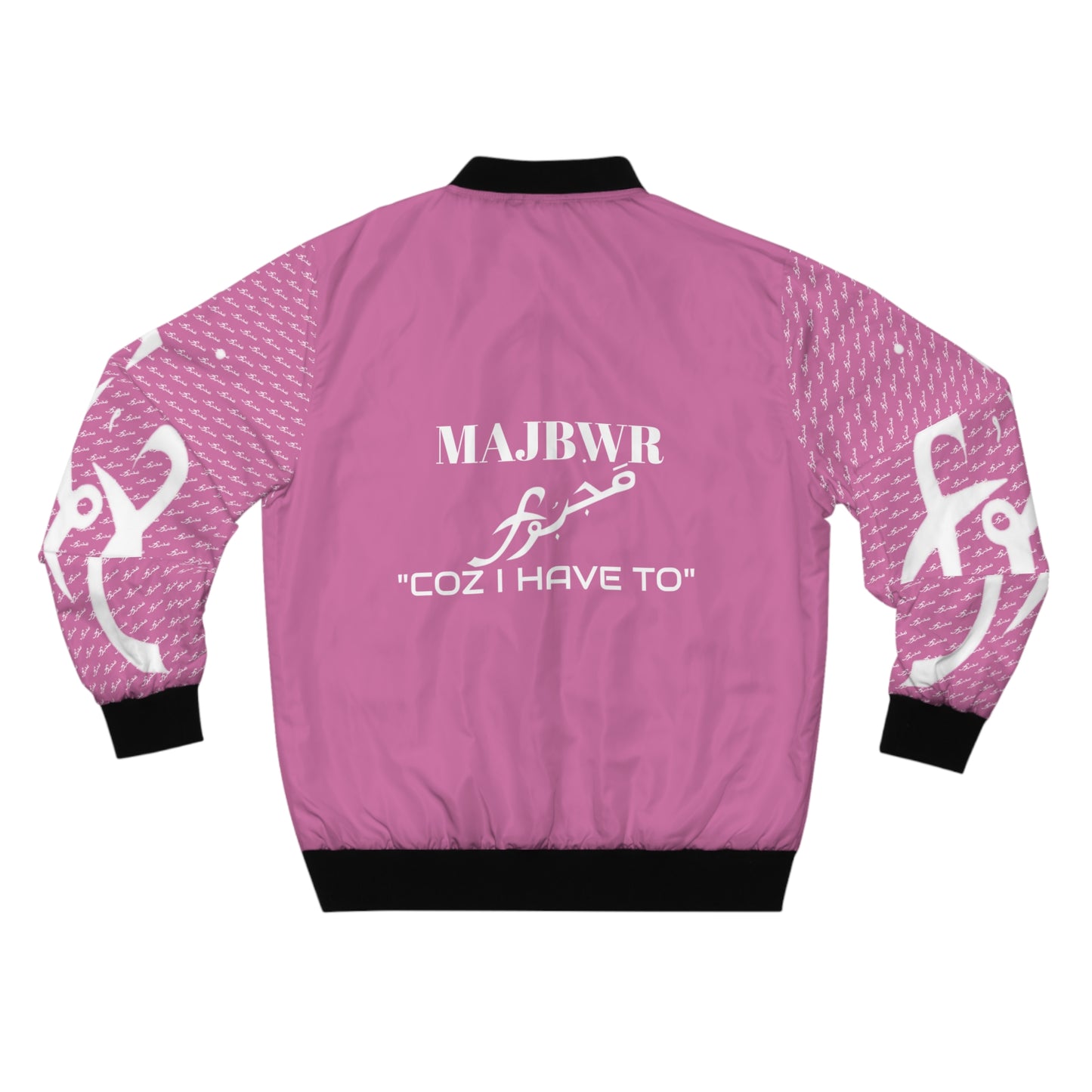 MAJBWR - Light Pink Bomber Jacket