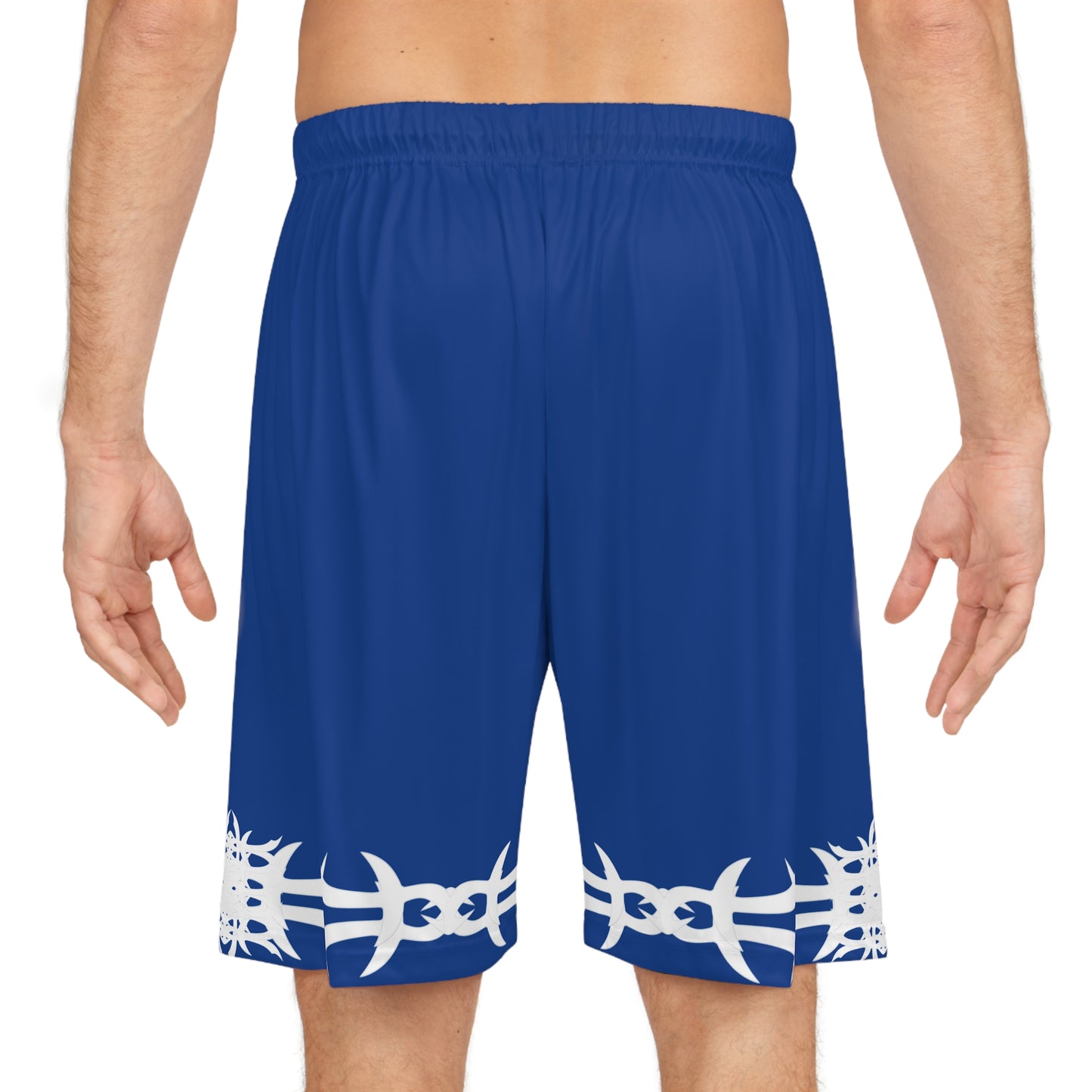 MAJBWR - Blue Basketball Shorts Athletic Court Style