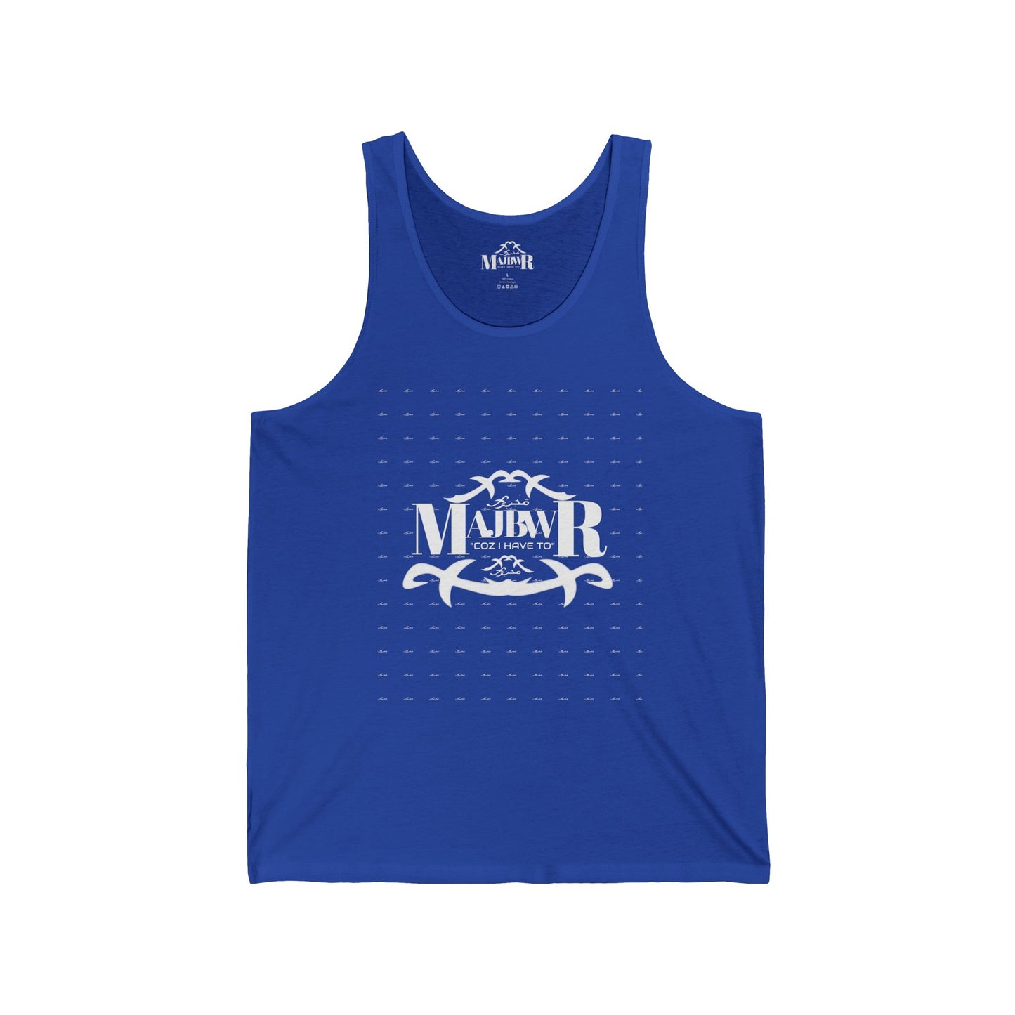 MAJBWR - Casual Unisex Jersey Tank Top