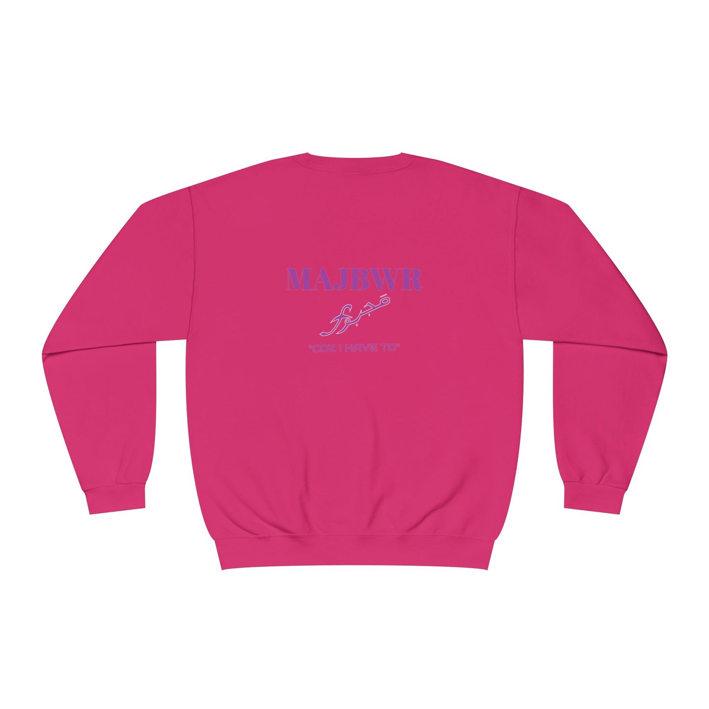 MAJBWR - Unisex Crewneck Sweatshirt Purple
