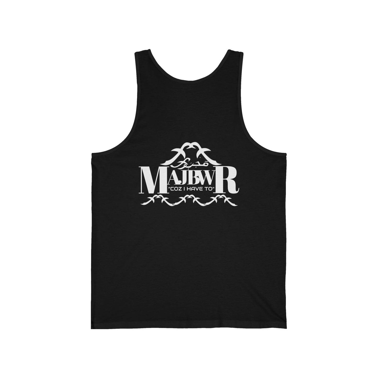 MAJBWR - Casual Unisex Jersey Tank Top