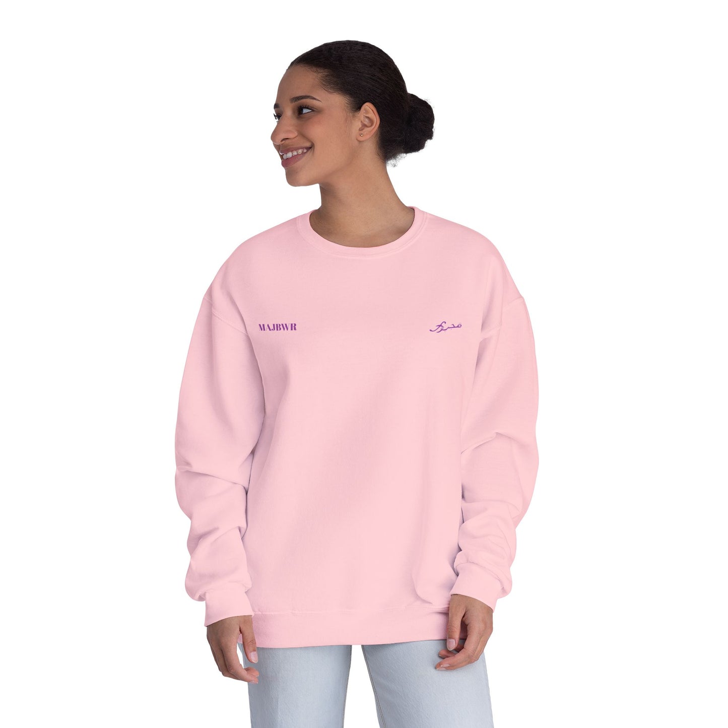 MAJBWR - Unisex Crewneck Sweatshirt Purple