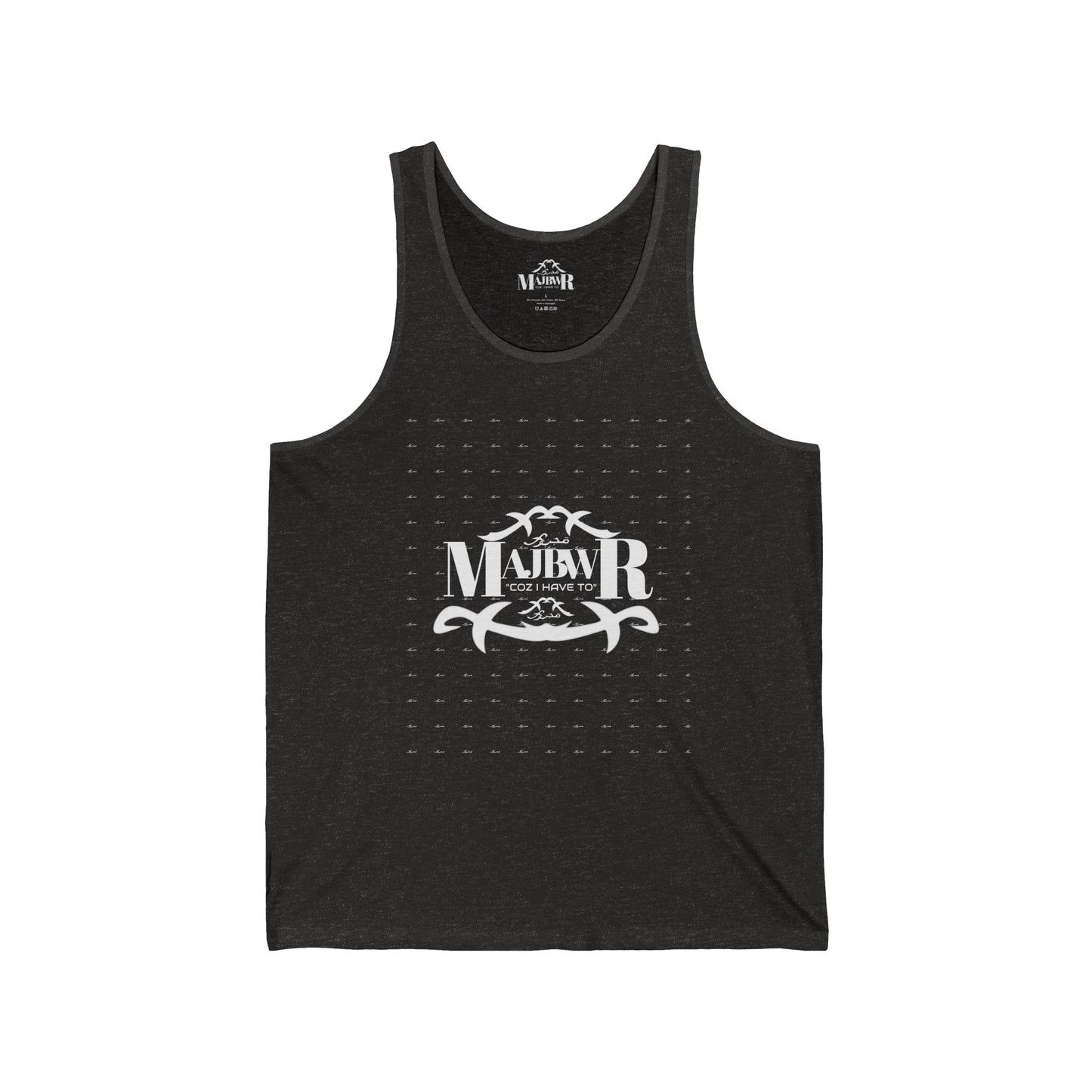 MAJBWR - Casual Unisex Jersey Tank Top