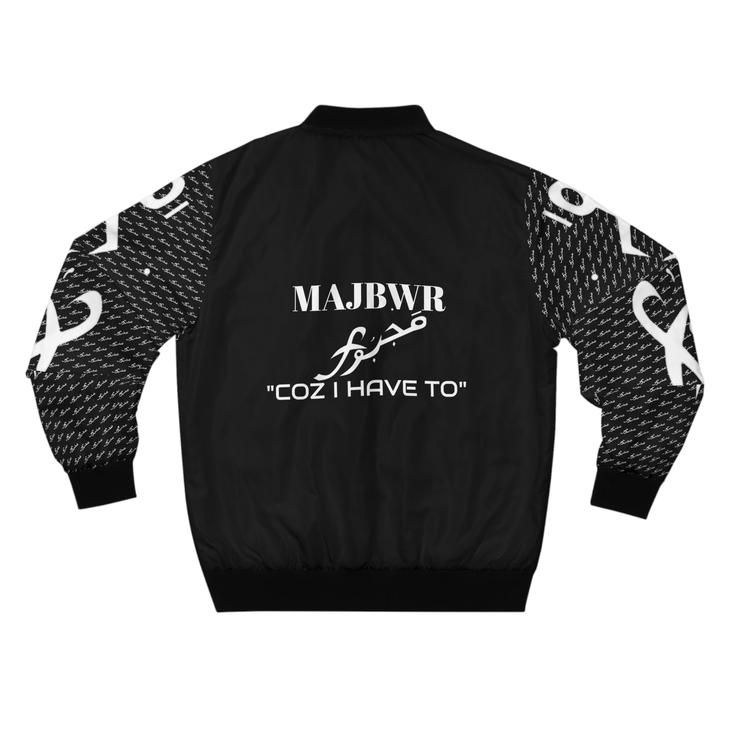 MAJBWR - Black Bomber Jacket