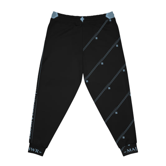 MAJBWR - Azure Black Joggers — Frosted Edition
